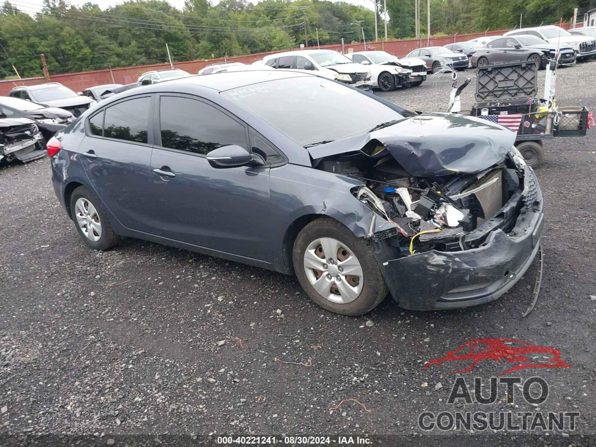 KIA FORTE 2015 - KNAFX4A64F5373356