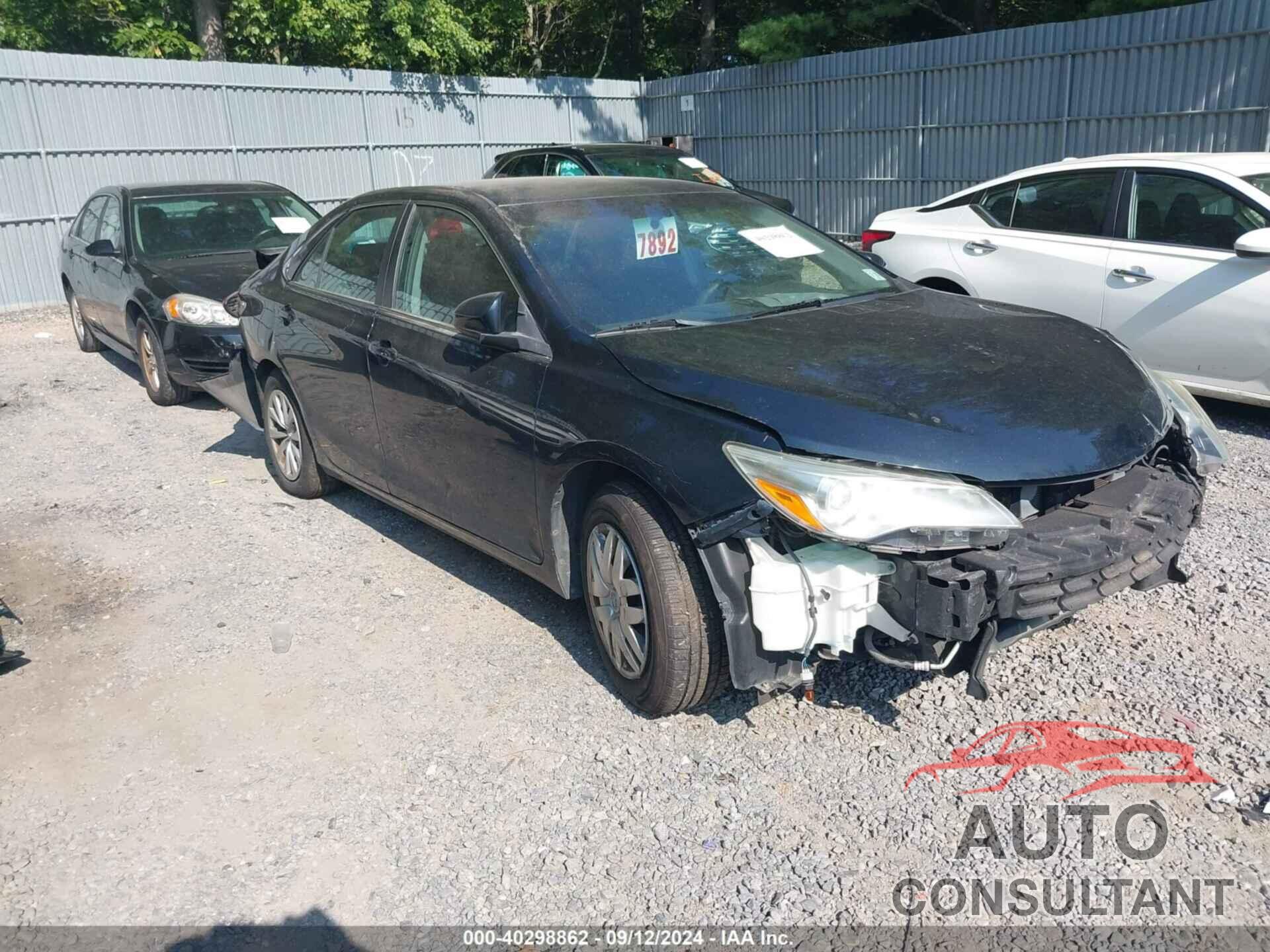 TOYOTA CAMRY 2016 - 4T4BF1FK5GR553477