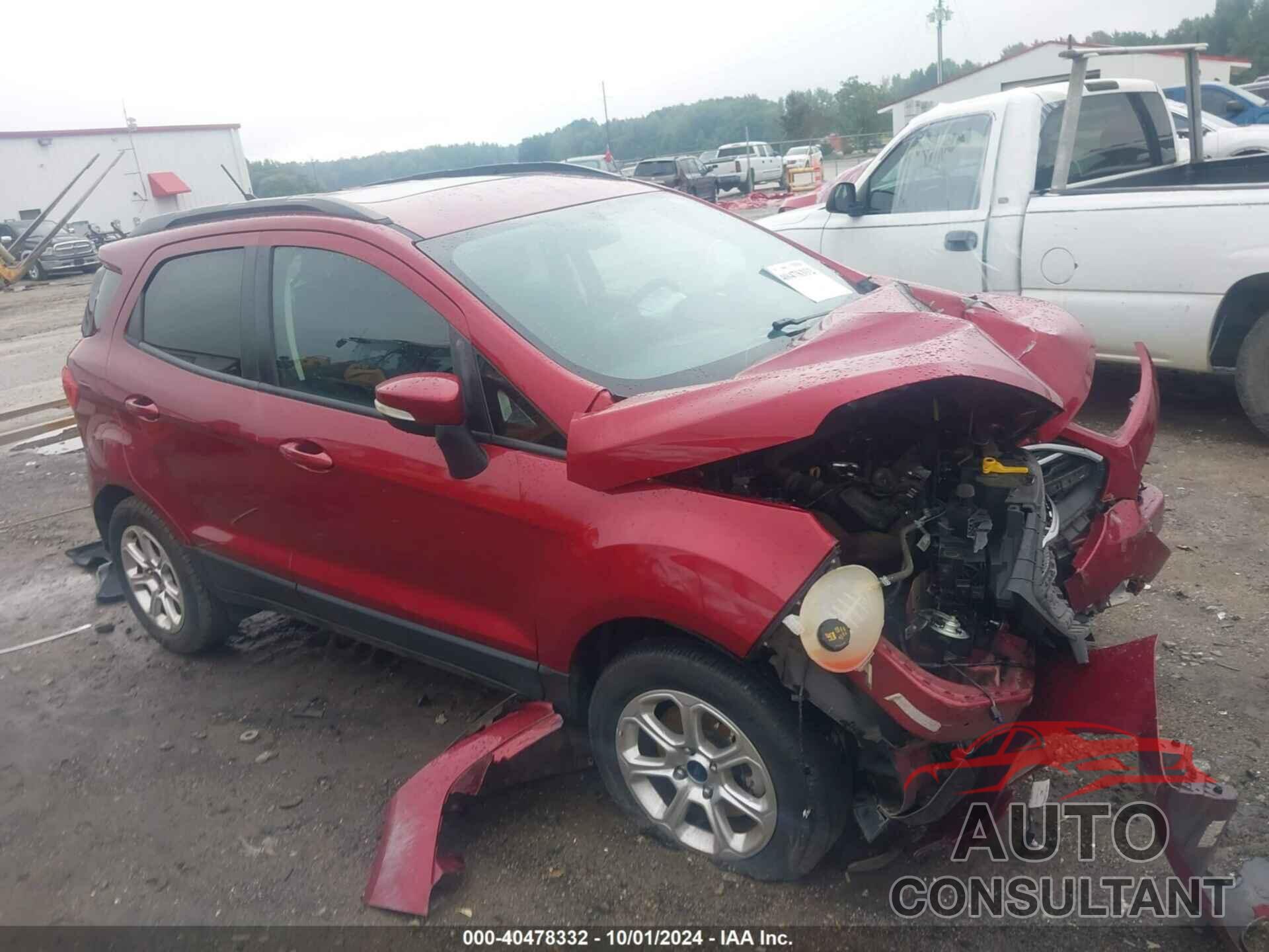 FORD ECOSPORT 2018 - MAJ3P1TE9JC241339