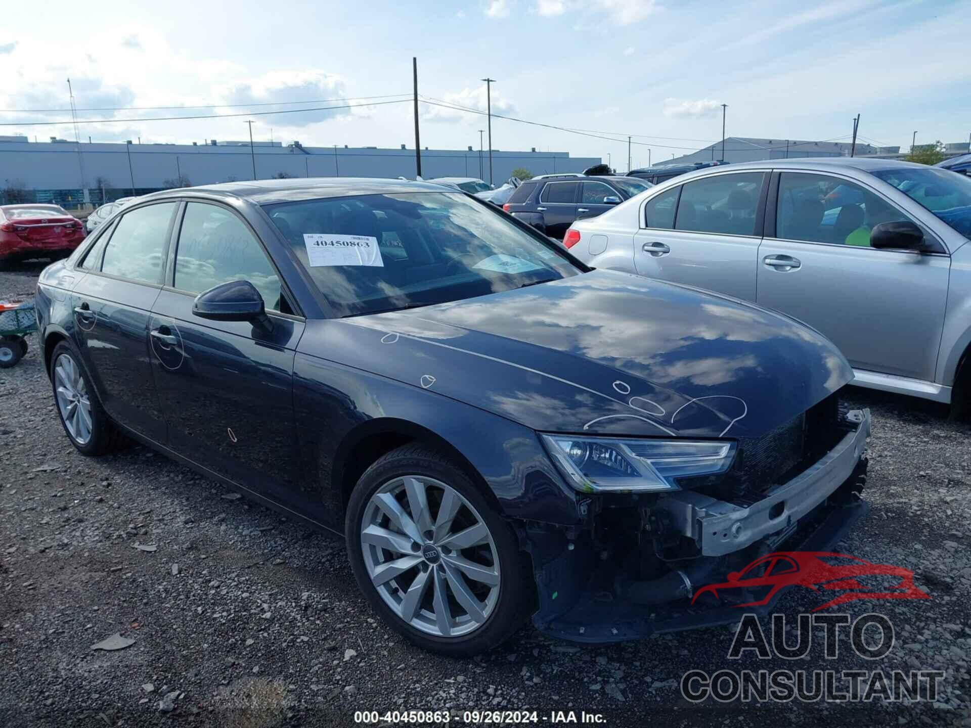 AUDI A4 2017 - WAUANAF46HN008797