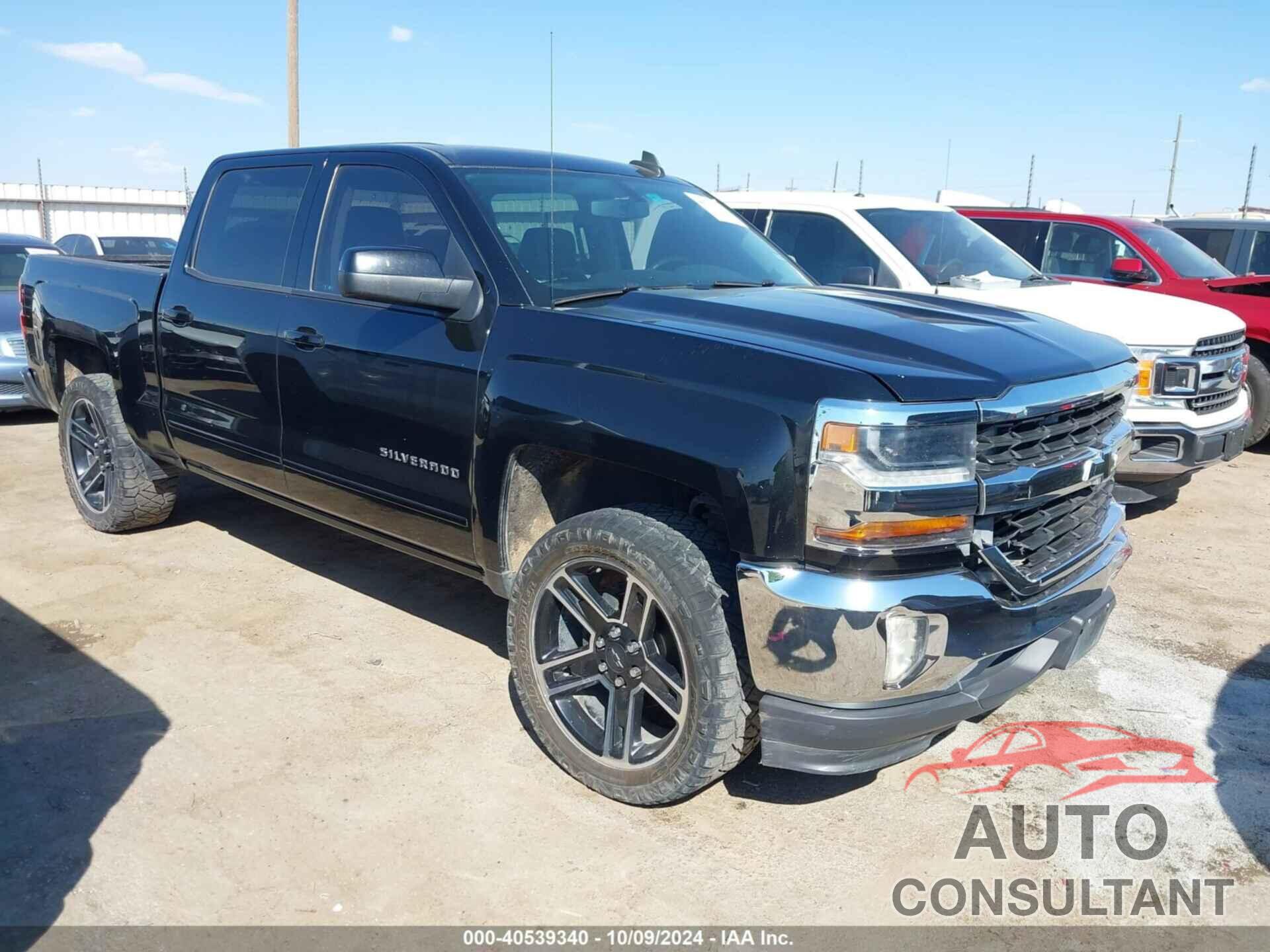 CHEVROLET SILVERADO 1500 2016 - 3GCPCRECXGG190554