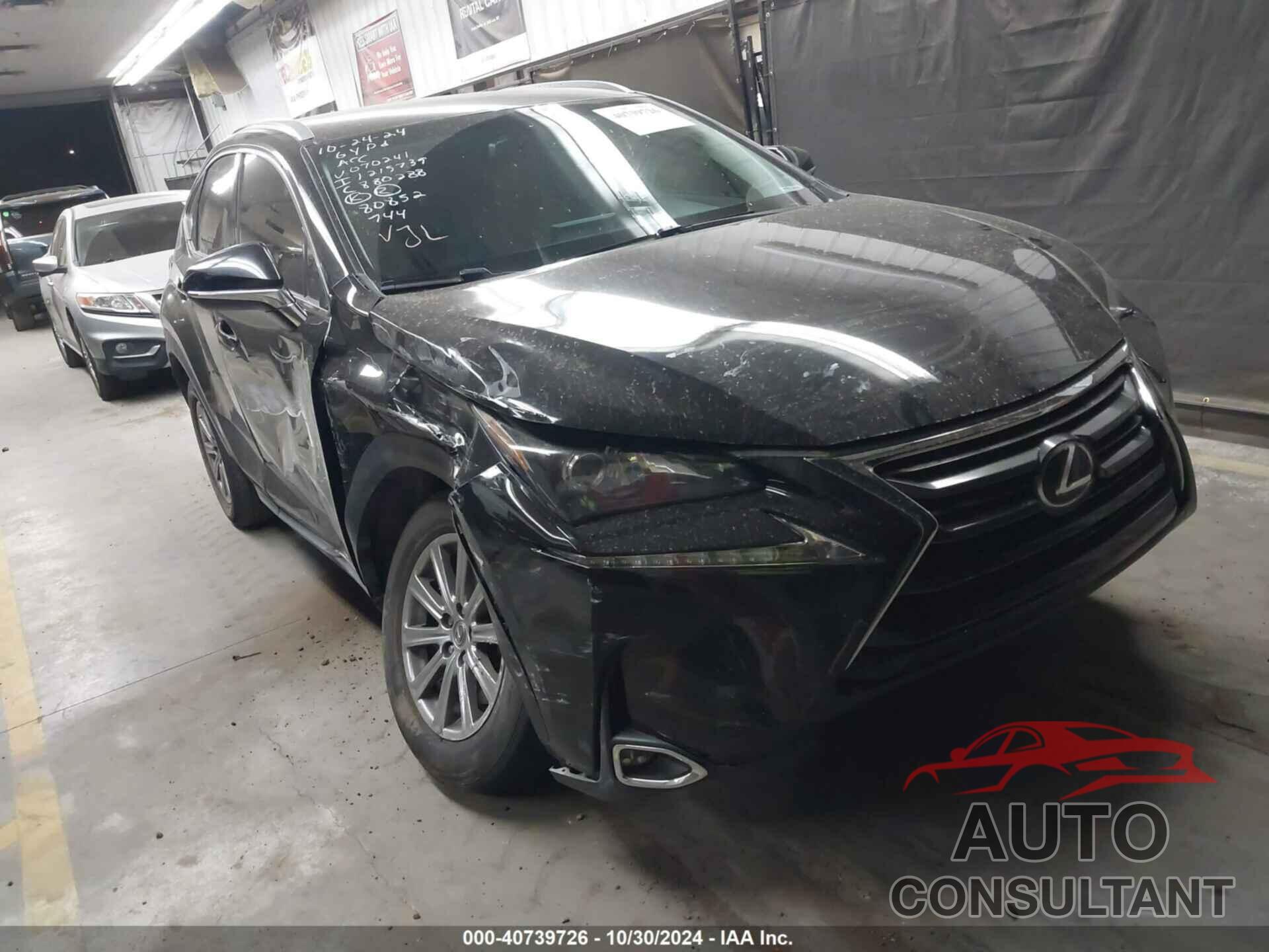 LEXUS NX 200T 2017 - JTJYARBZ0H2070241