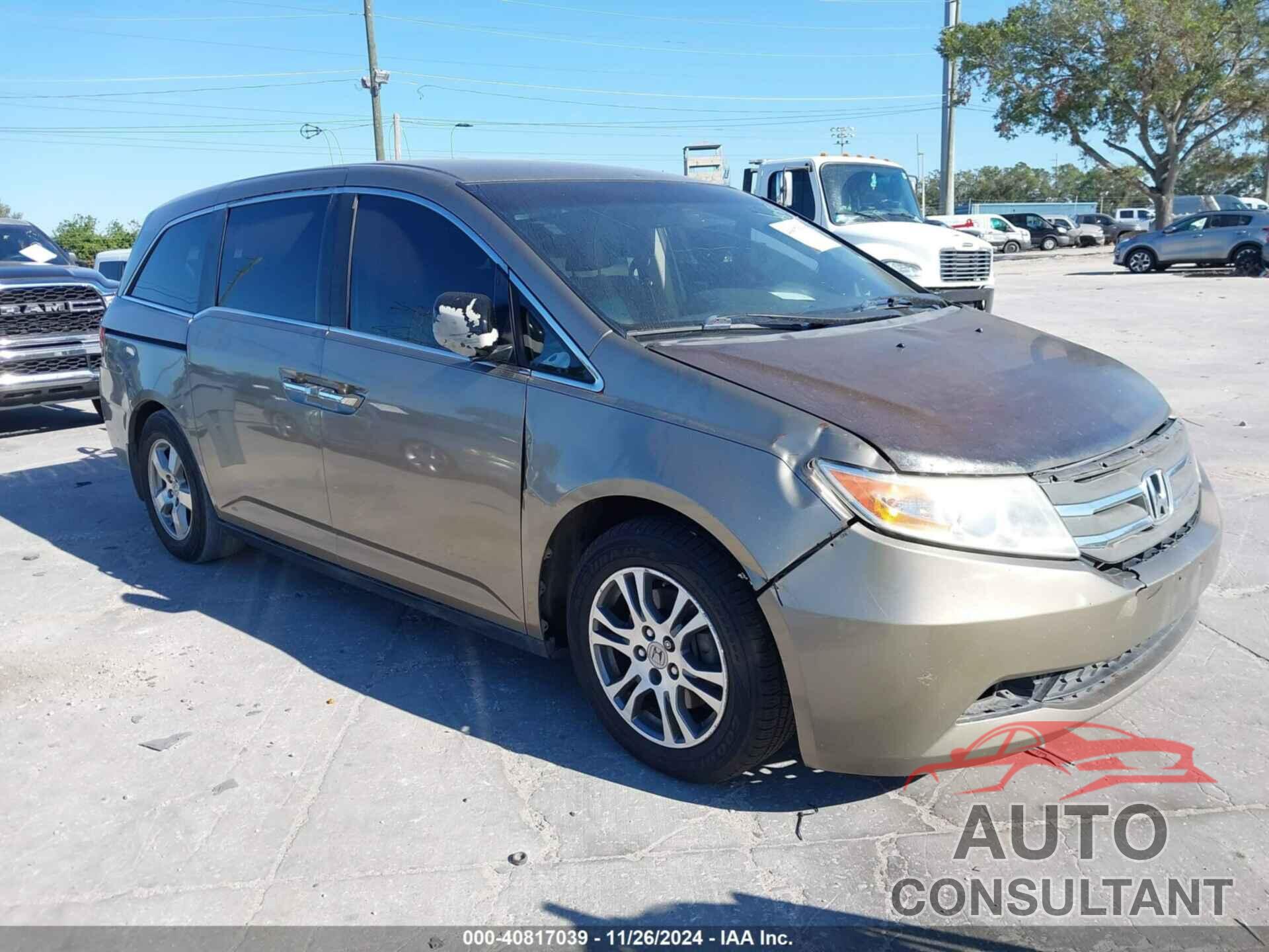 HONDA ODYSSEY 2011 - 5FNRL5H4XBB062884