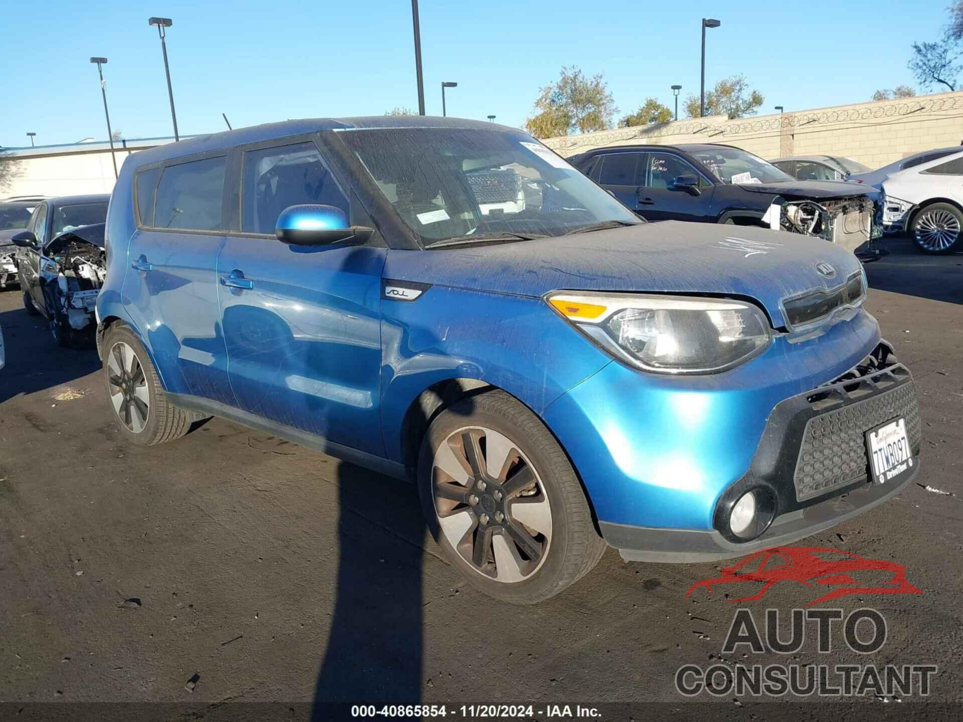 KIA SOUL 2016 - KNDJP3A50G7346238