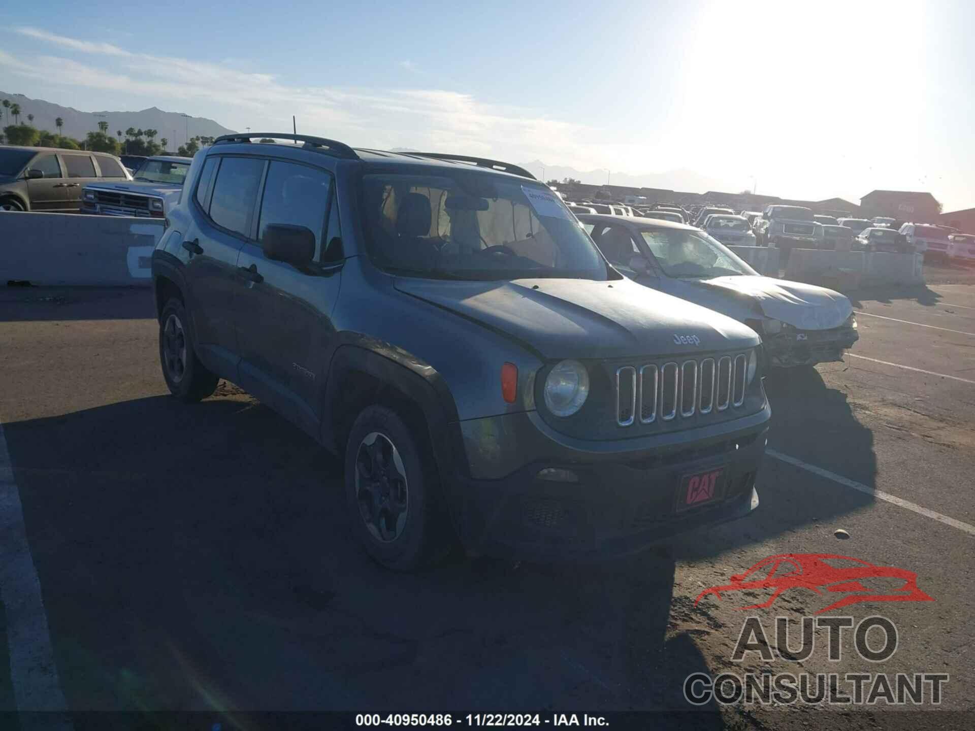 JEEP RENEGADE 2016 - ZACCJAAW7GPE32706