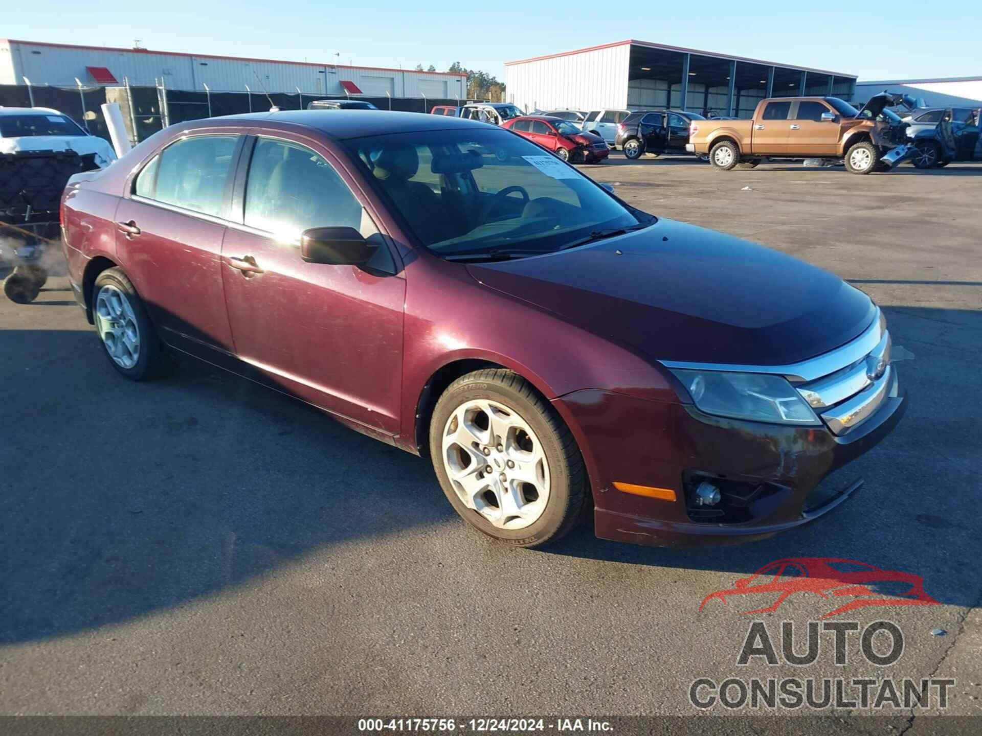 FORD FUSION 2011 - 3FAHP0HA6BR257586