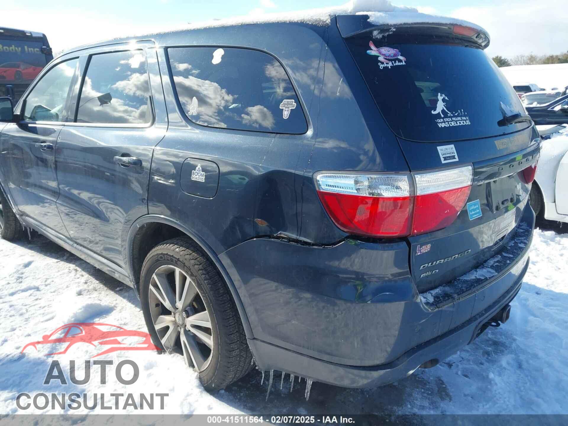 DODGE DURANGO 2013 - 1C4RDJAG4DC672225