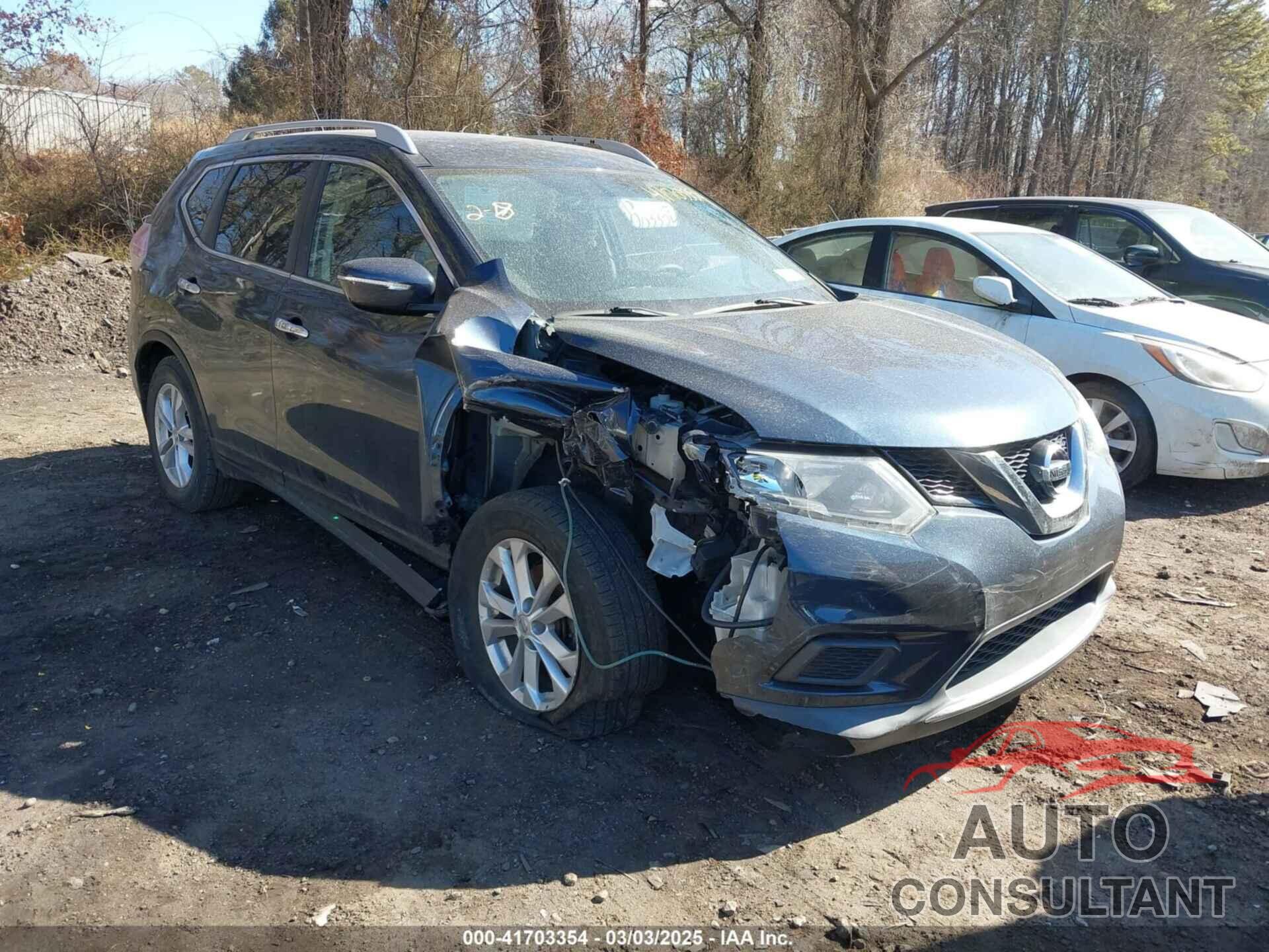 NISSAN ROGUE 2015 - KNMAT2MV1FP565905