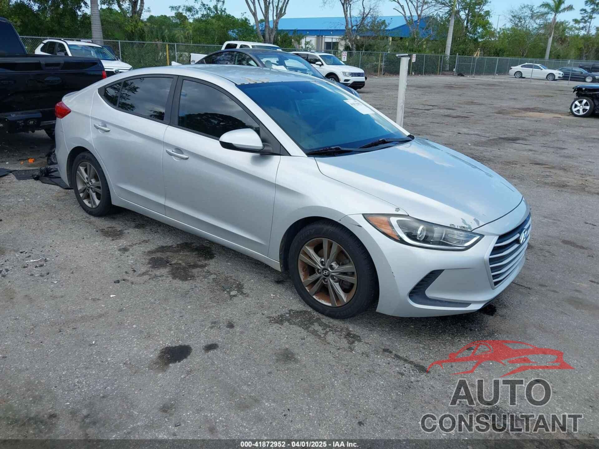 HYUNDAI ELANTRA 2018 - 5NPD84LF9JH270799