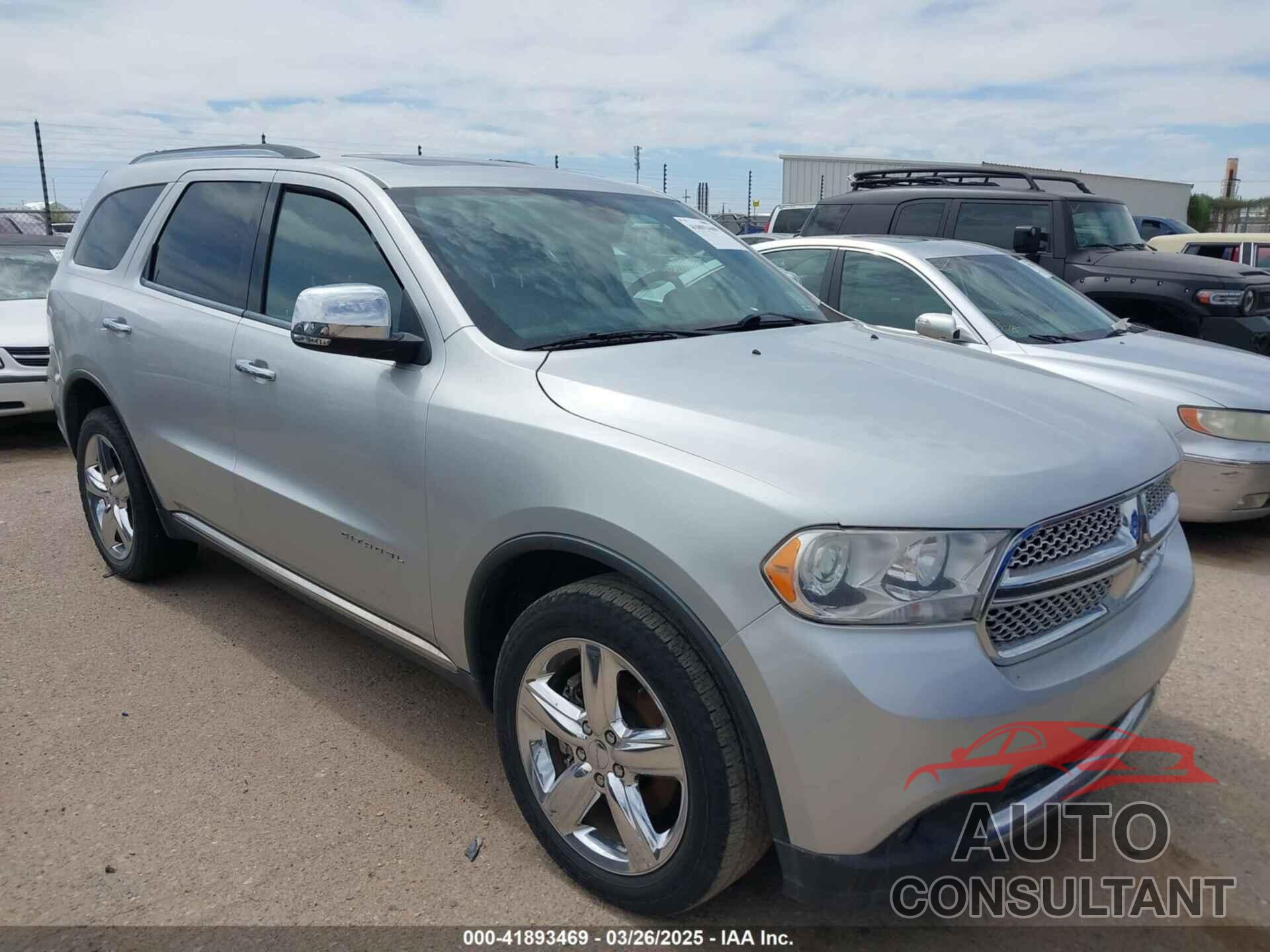 DODGE DURANGO 2013 - 1C4RDHEG5DC597263