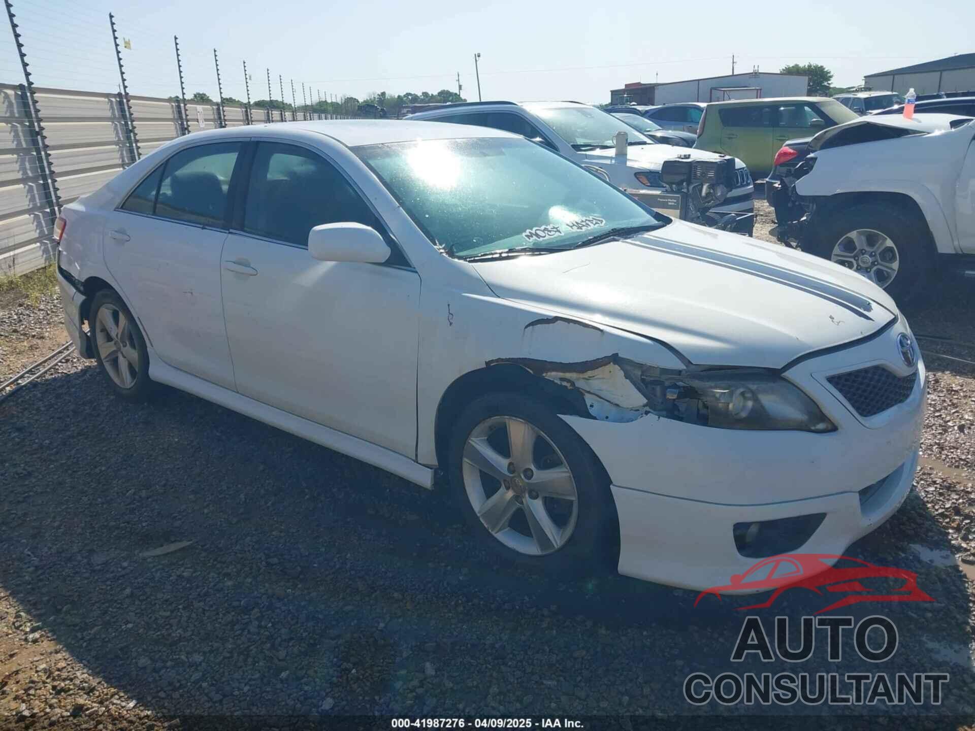 TOYOTA CAMRY 2010 - 4T1BF3EK8AU503316