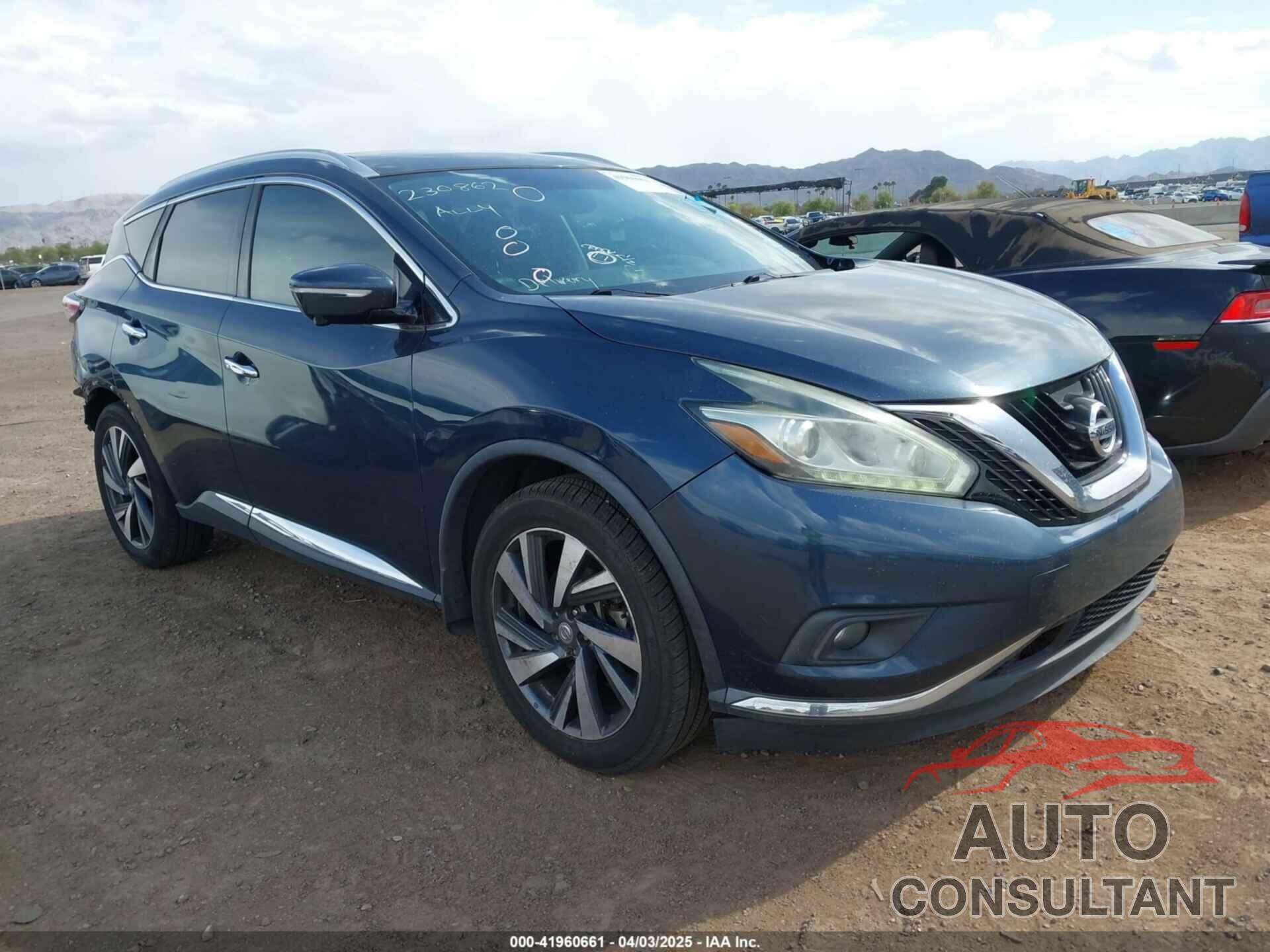 NISSAN MURANO 2015 - 5N1AZ2MH0FN230862