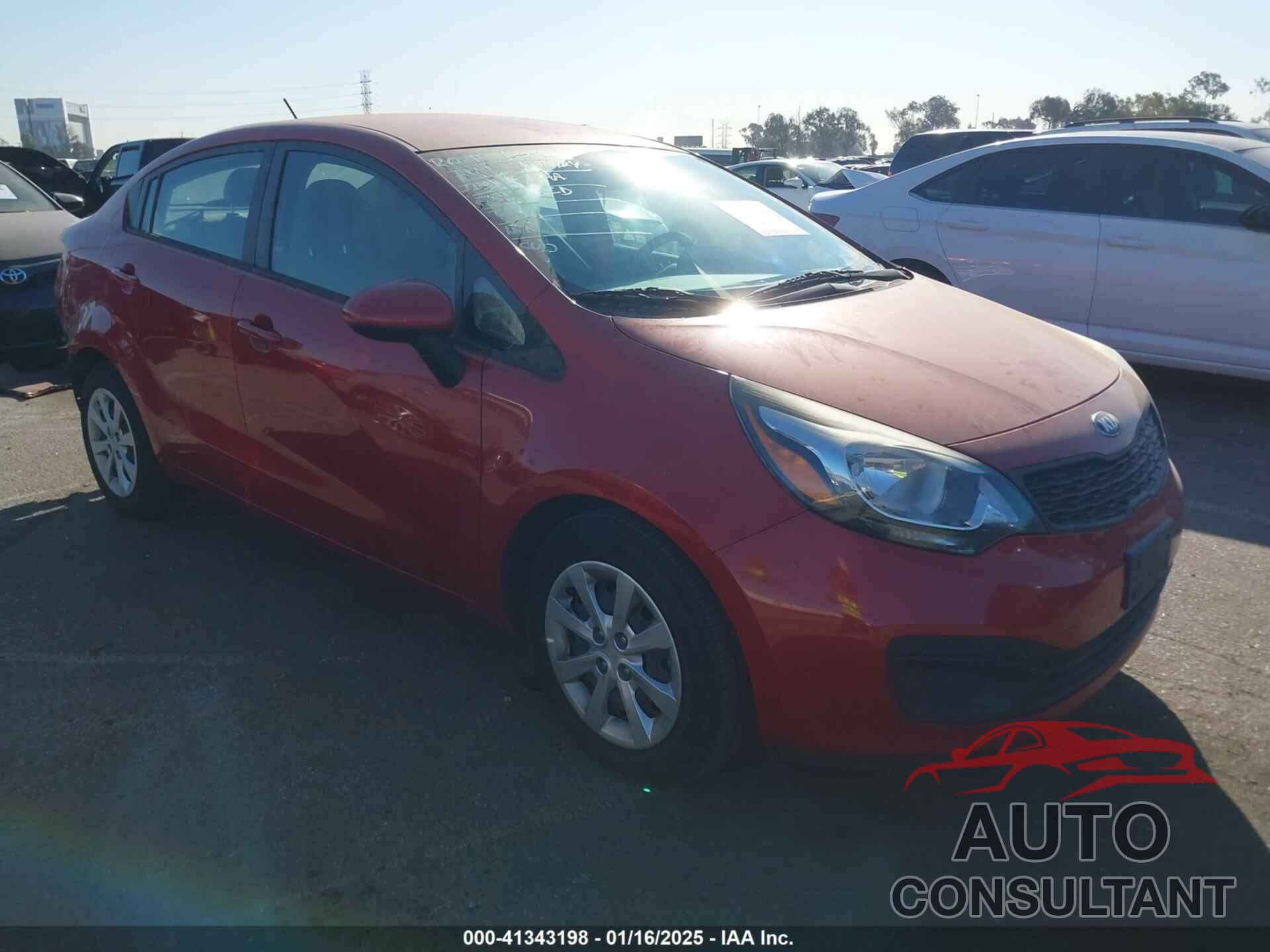 KIA RIO 2015 - KNADM4A37F6521306