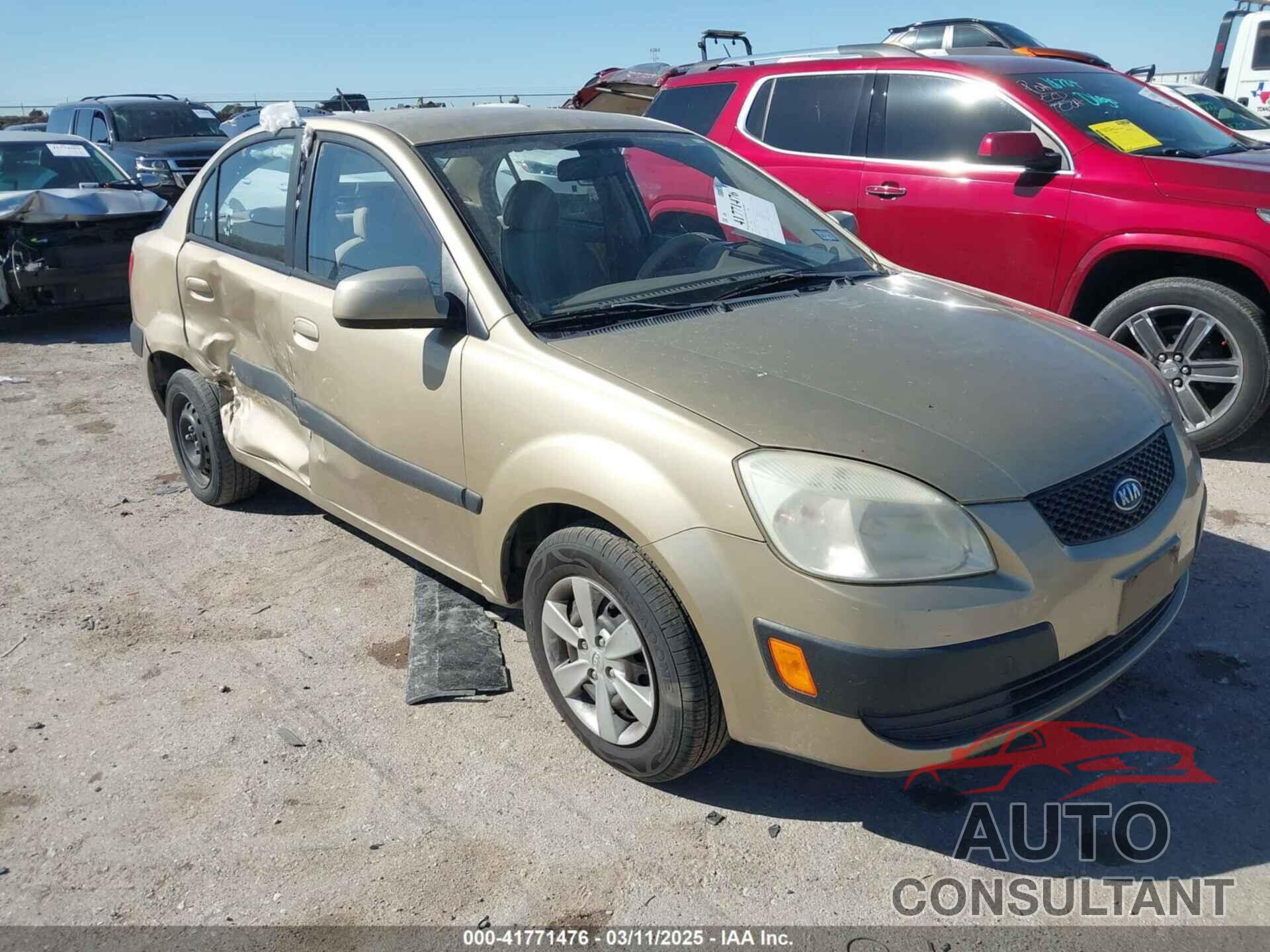 KIA RIO 2009 - KNADE223996510327