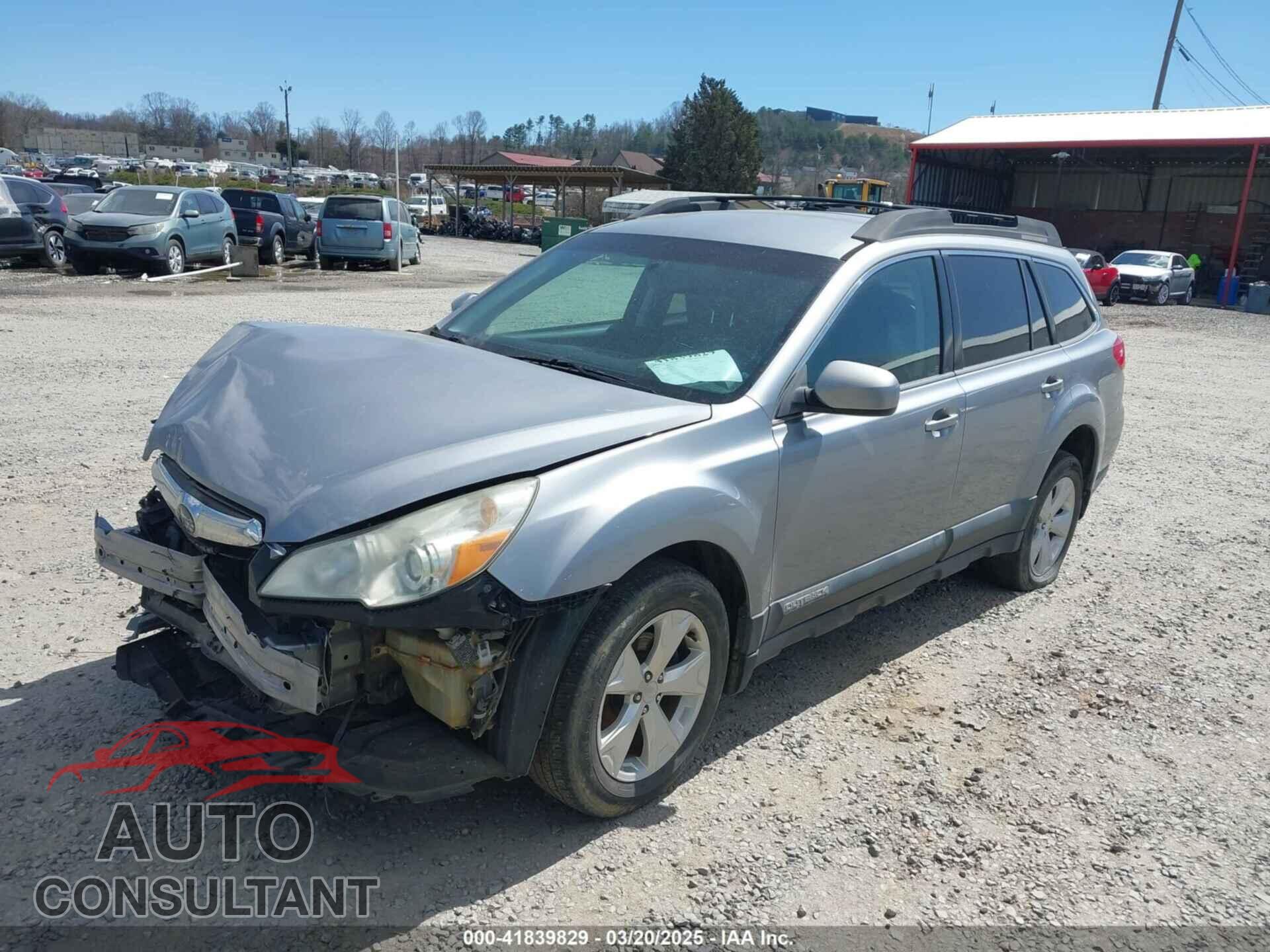SUBARU OUTBACK 2011 - 4S4BRBFC3B3411031