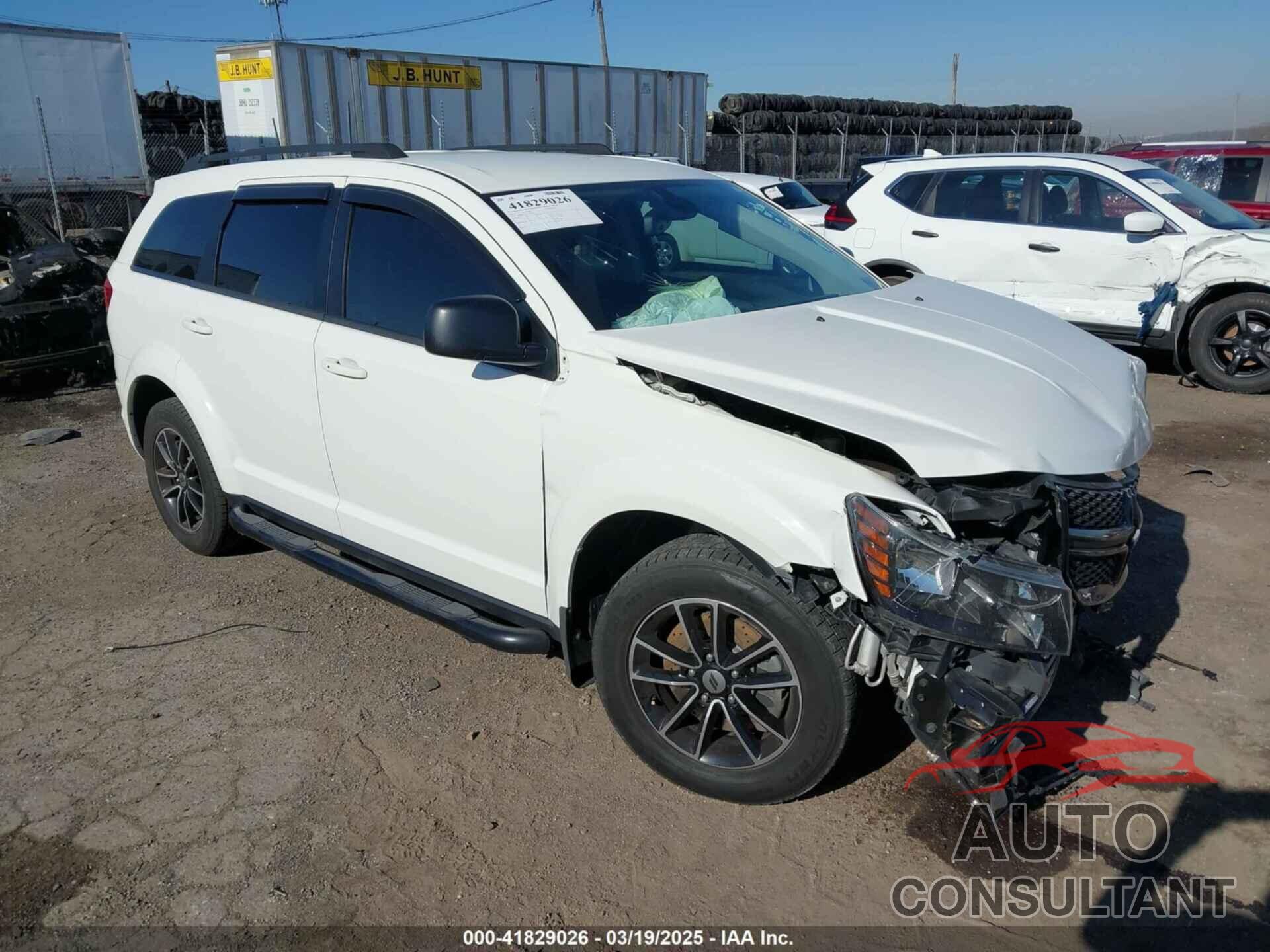 DODGE JOURNEY 2018 - 3C4PDCAB4JT498082