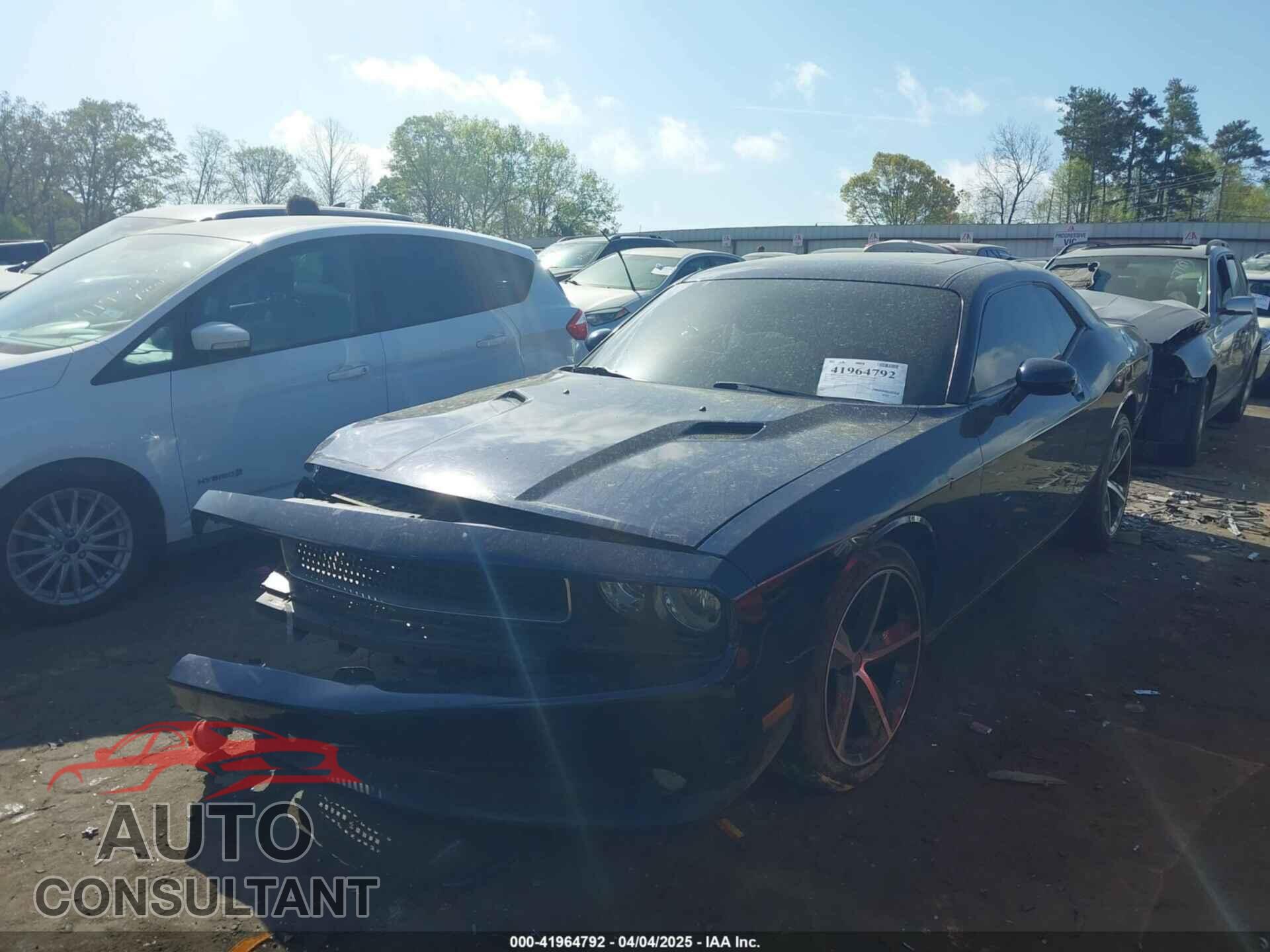 DODGE CHALLENGER 2013 - 2C3CDYAG2DH587643