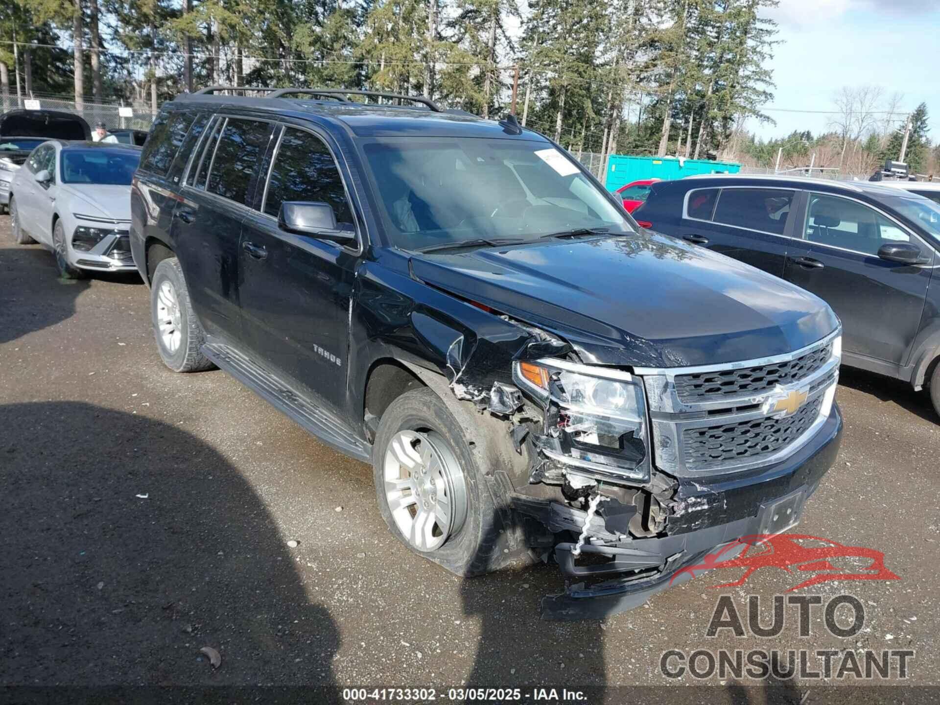CHEVROLET TAHOE 2016 - 1GNSKBKC7GR298811