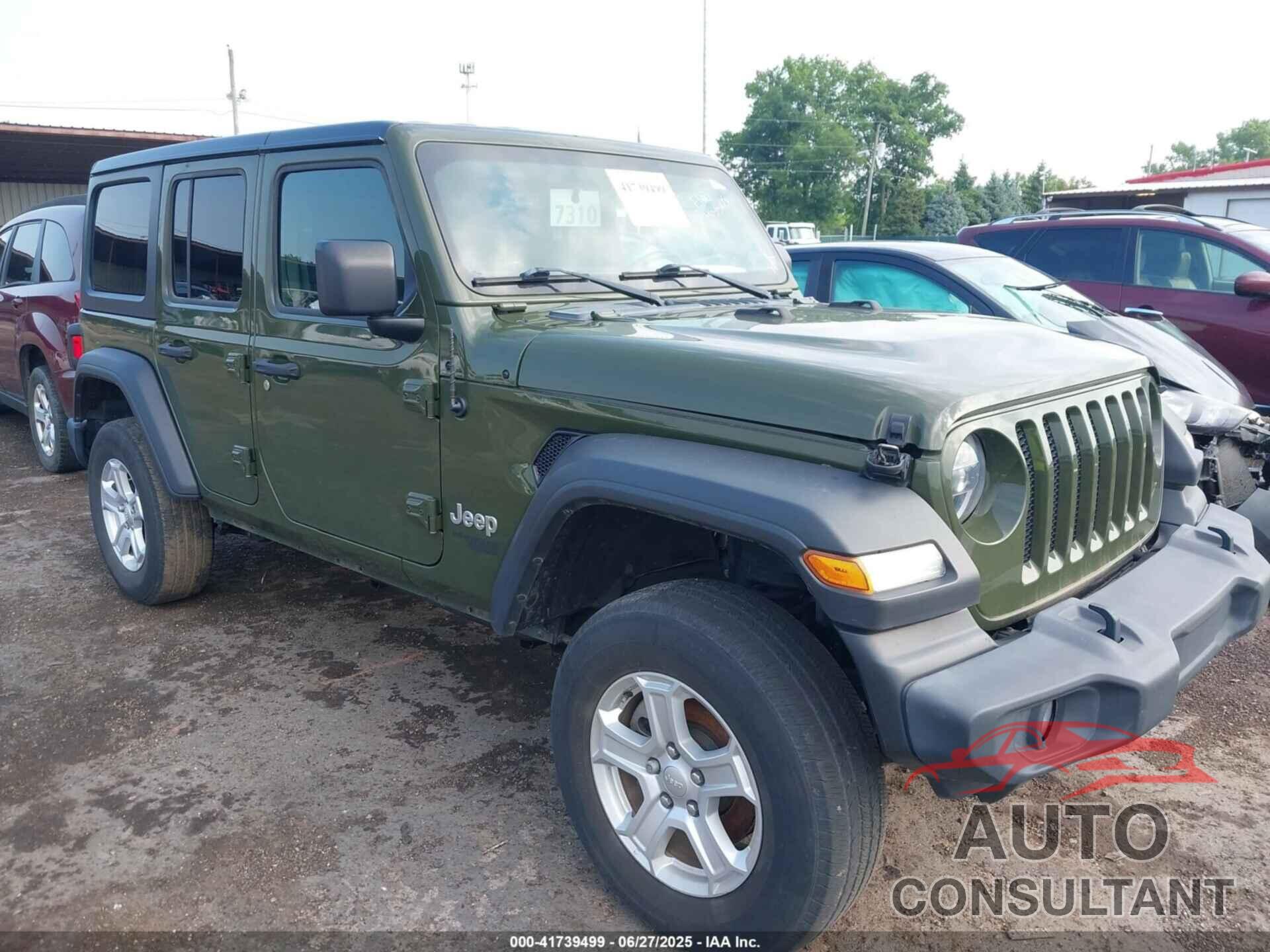 JEEP WRANGLER UNLIMITED 2021 - 1C4HJXDM9MW577585