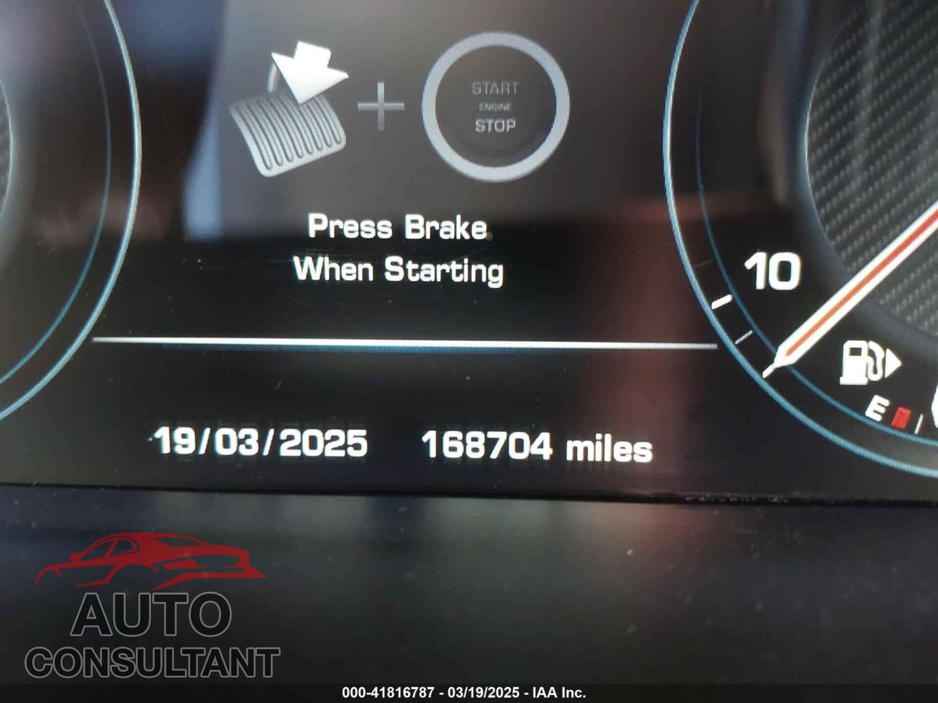 LAND ROVER RANGE ROVER 2016 - SALGS2EF4GA293593
