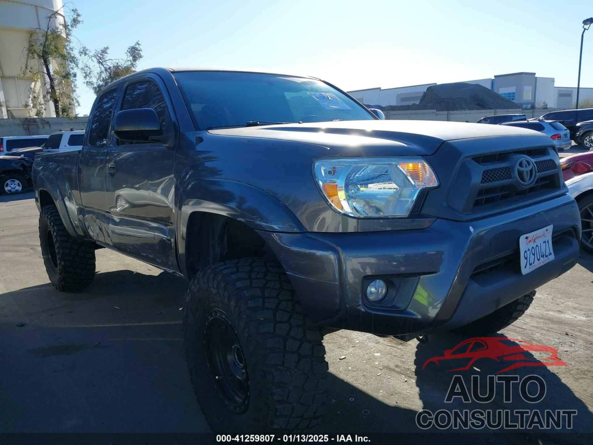 TOYOTA TACOMA 2012 - 5TFTU4GN5CX012845