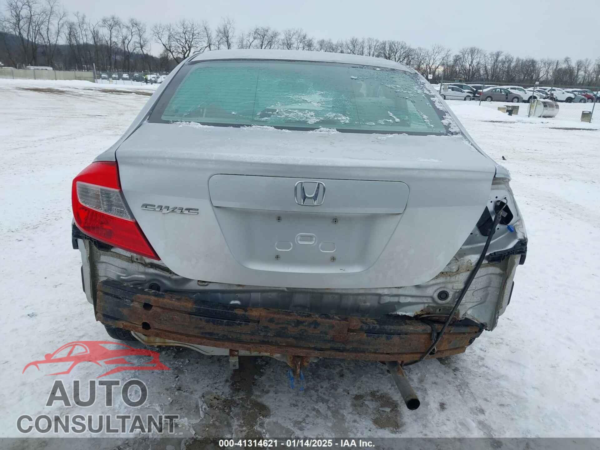 HONDA CIVIC 2012 - 2HGFB2F87CH306921