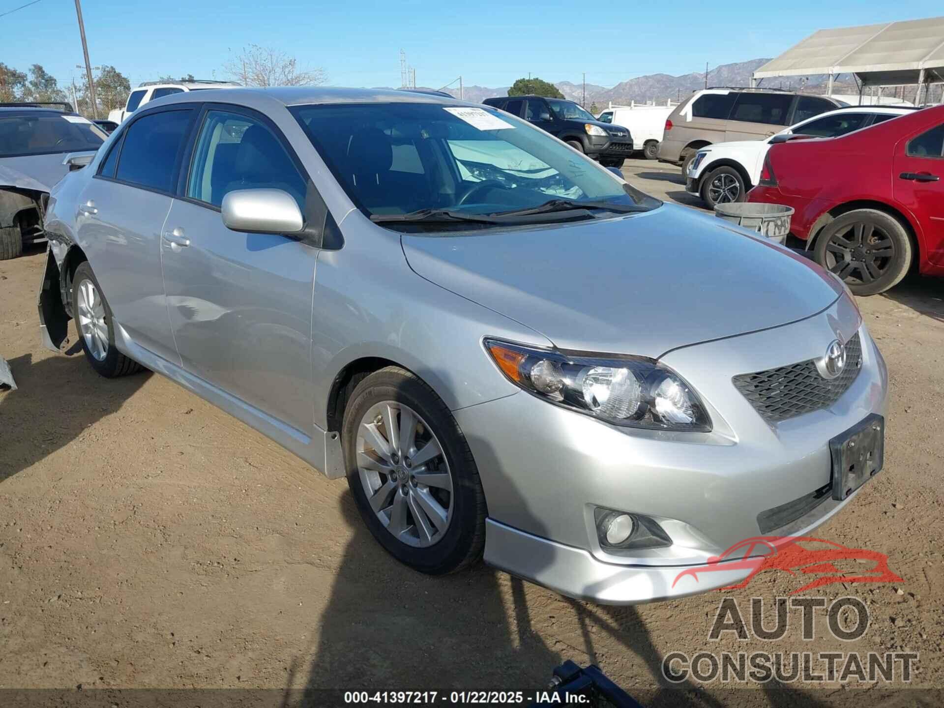 TOYOTA COROLLA 2010 - 2T1BU4EE2AC457358