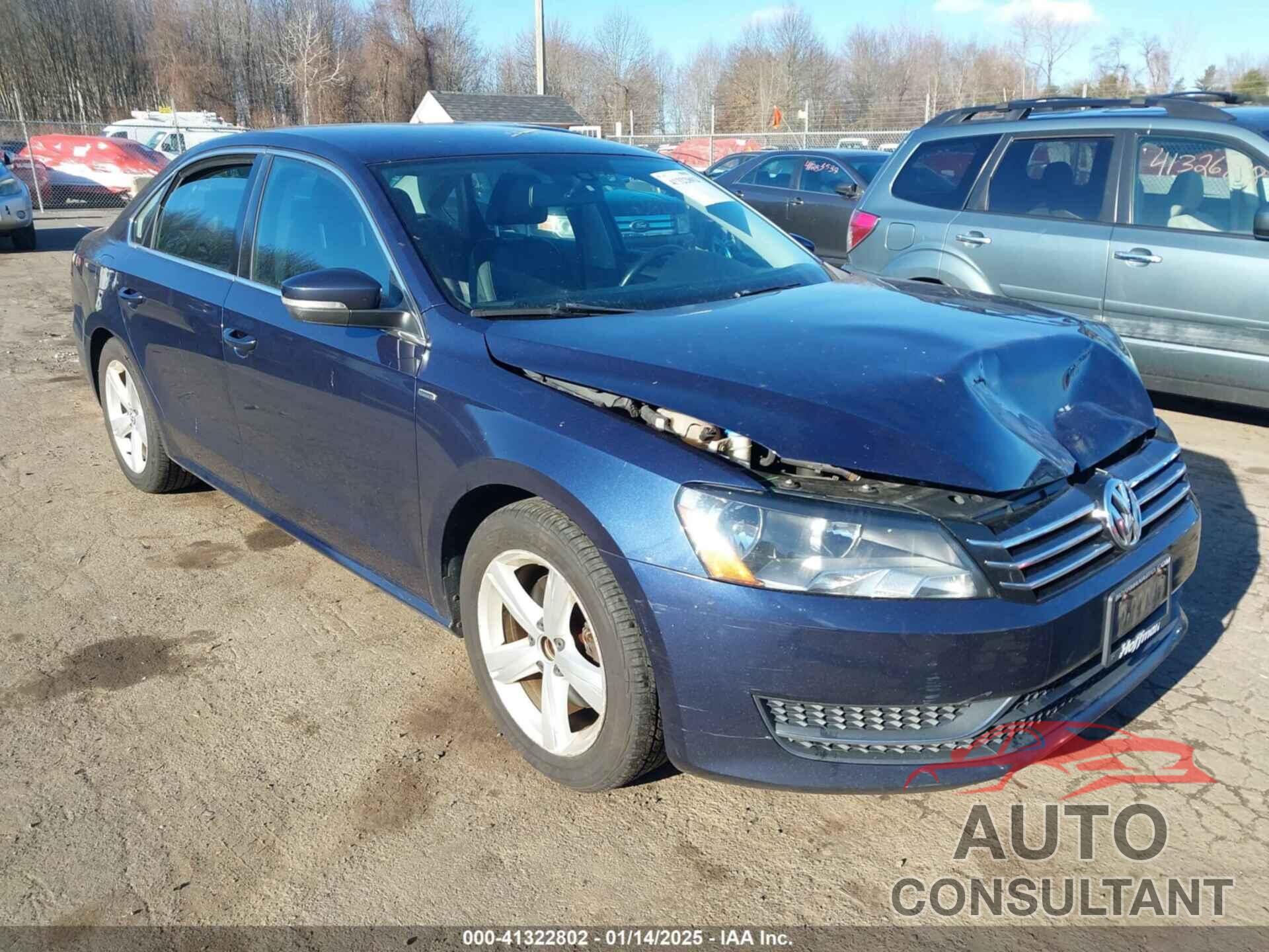 VOLKSWAGEN PASSAT 2014 - 1VWAT7A39EC029920