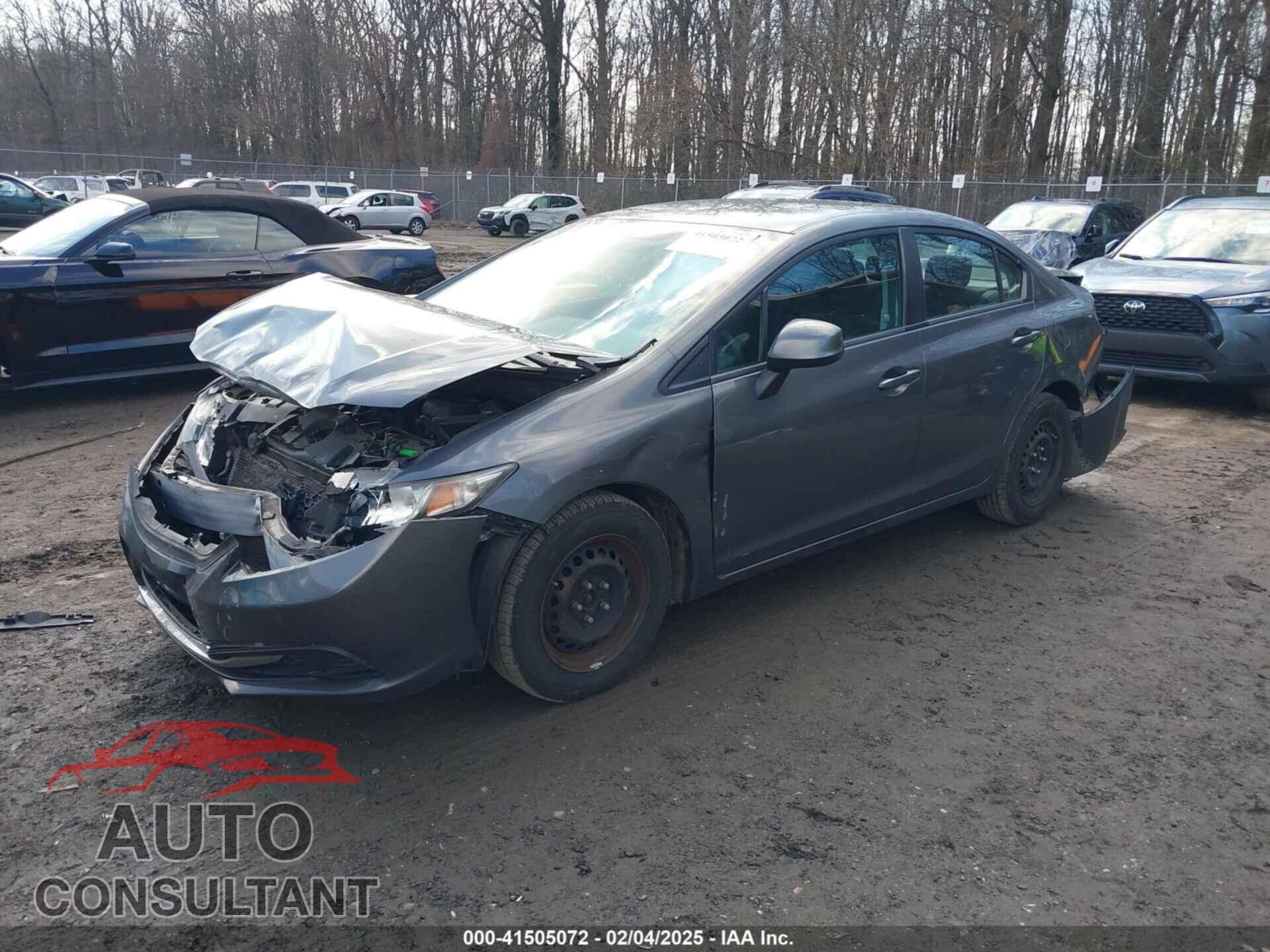 HONDA CIVIC 2013 - 19XFB2F57DE211132