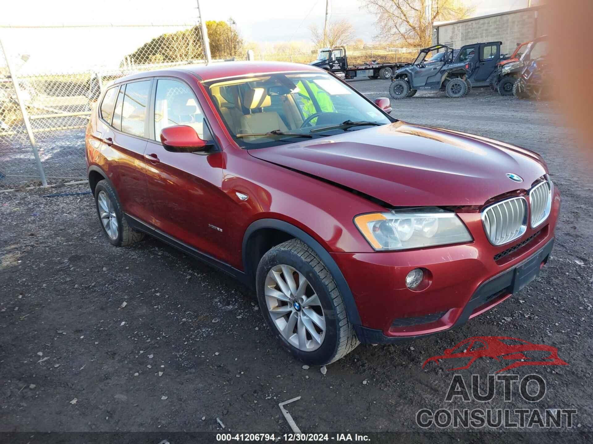 BMW X3 2014 - 5UXWX9C57E0D17669