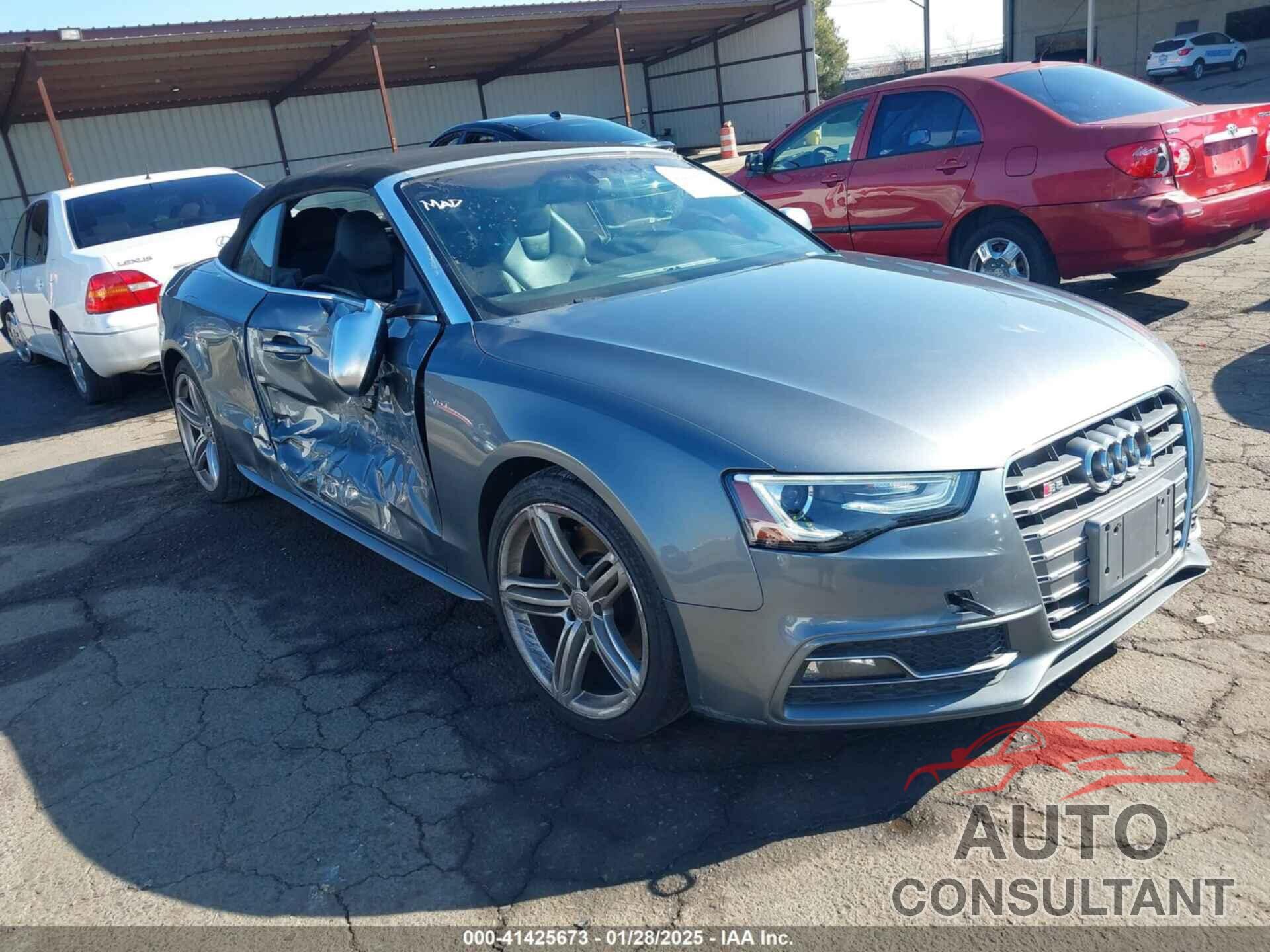 AUDI S5 2014 - WAUCGAFH4EN001316