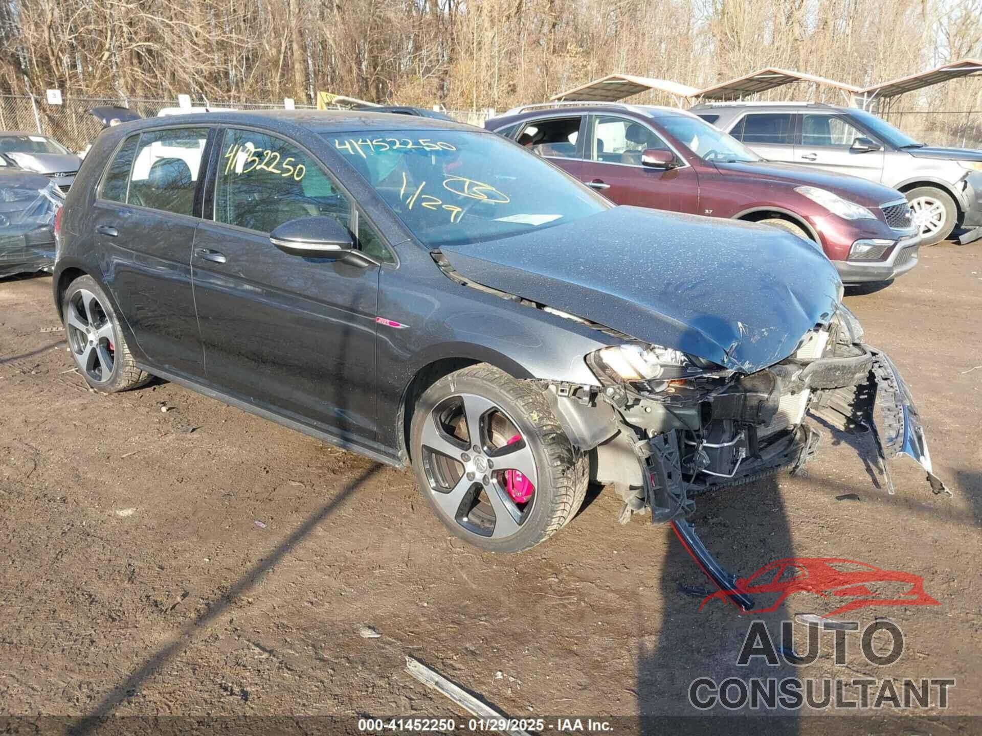 VOLKSWAGEN GOLF GTI 2017 - 3VW547AU0HM025975