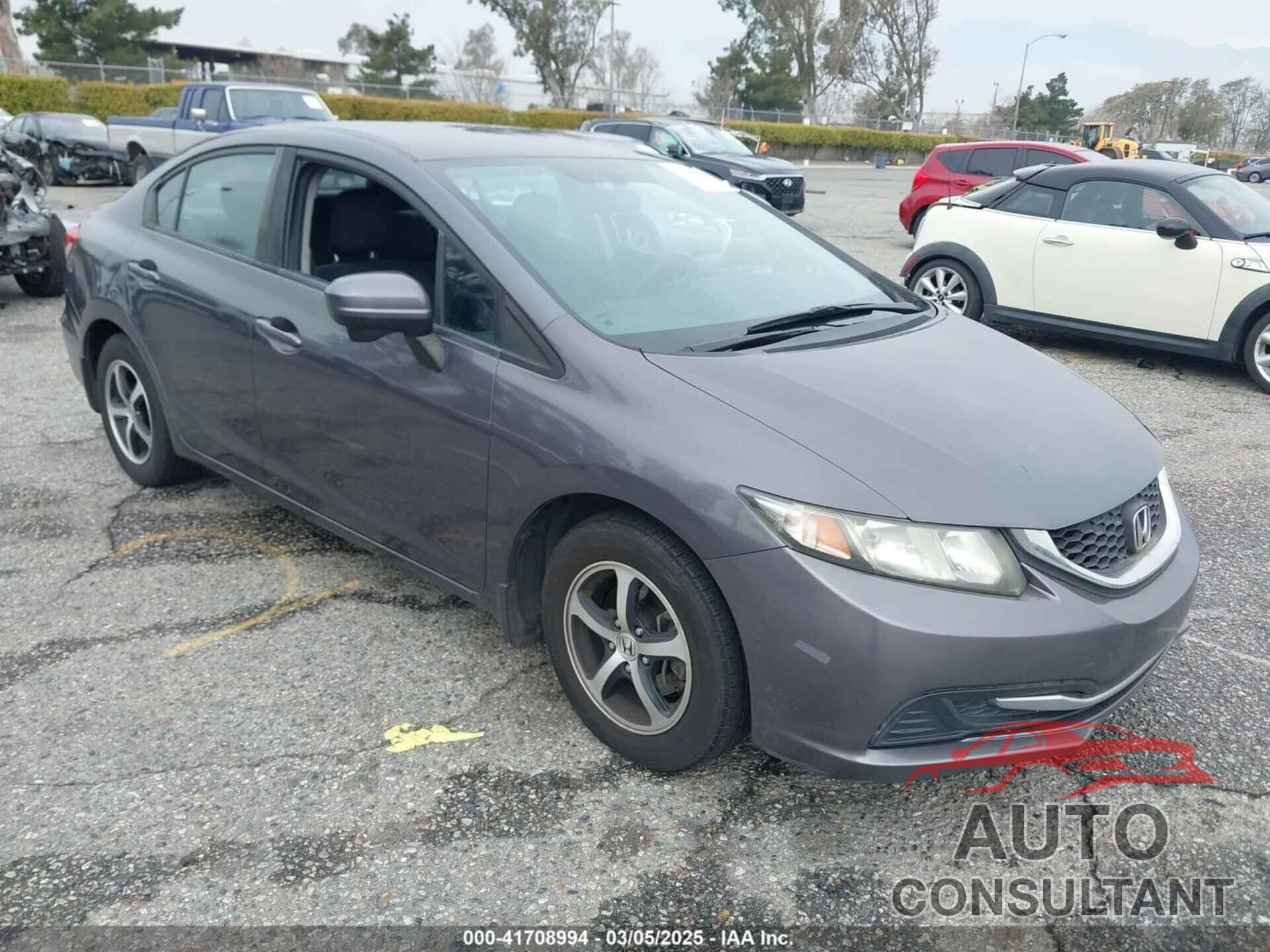 HONDA CIVIC 2015 - 19XFB2F78FE112422