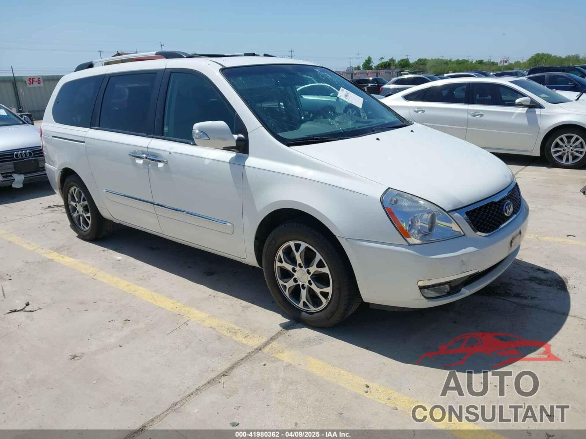 KIA SEDONA 2014 - KNDMH4C76E6554982