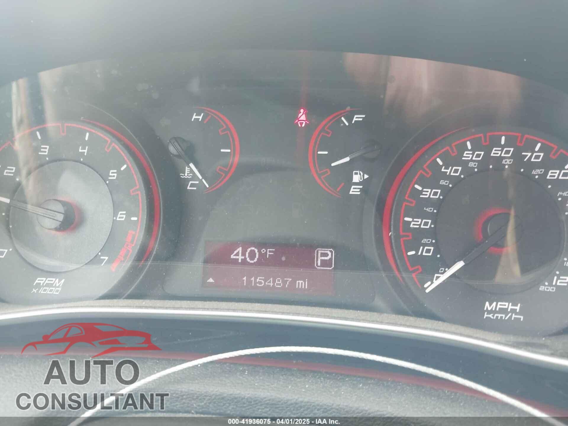 DODGE DART 2015 - 1C3CDFBB1FD224435