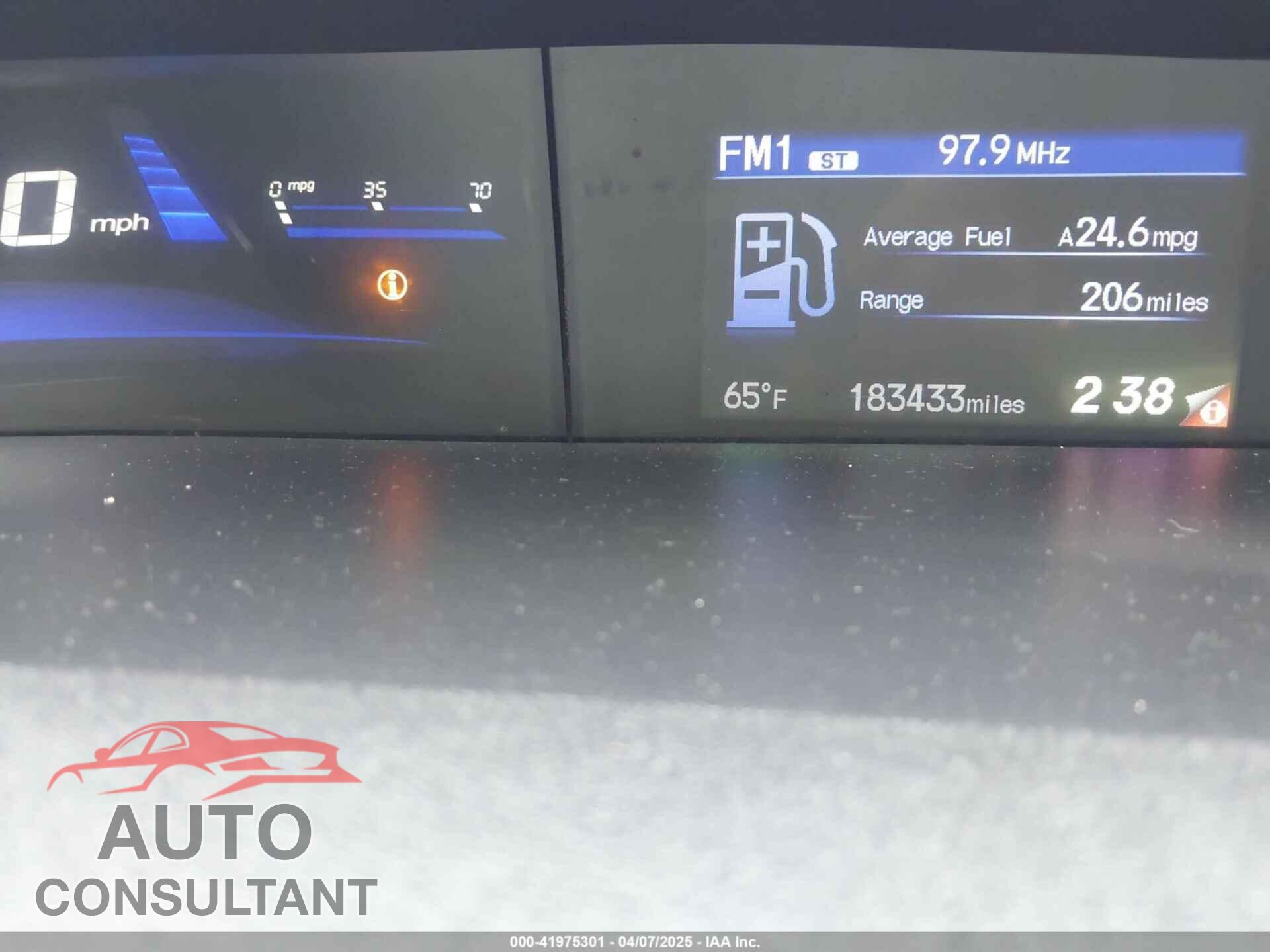 HONDA CIVIC 2013 - 19XFB2F98DE200045