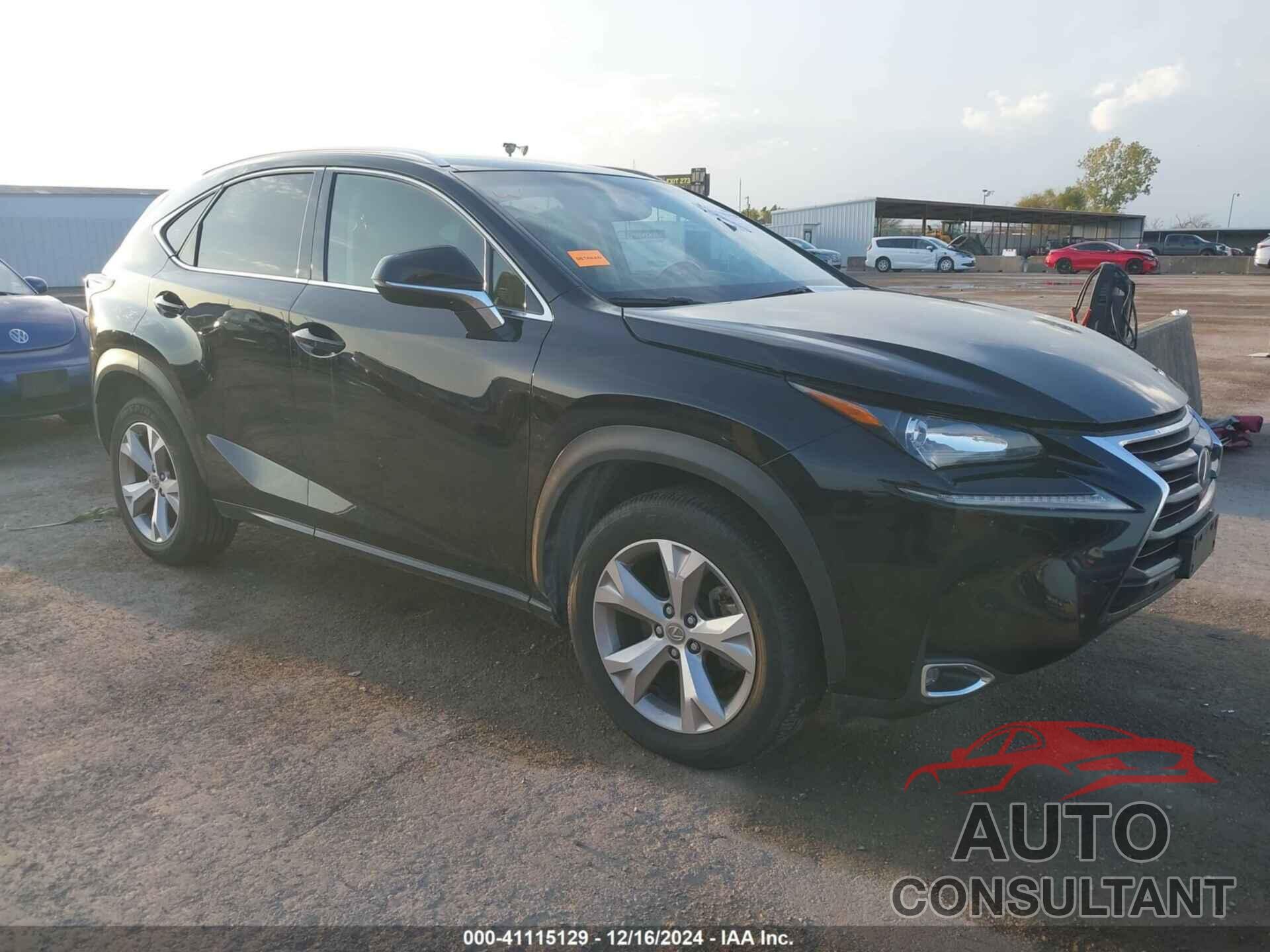 LEXUS NX 200T 2017 - JTJYARBZ2H2055028