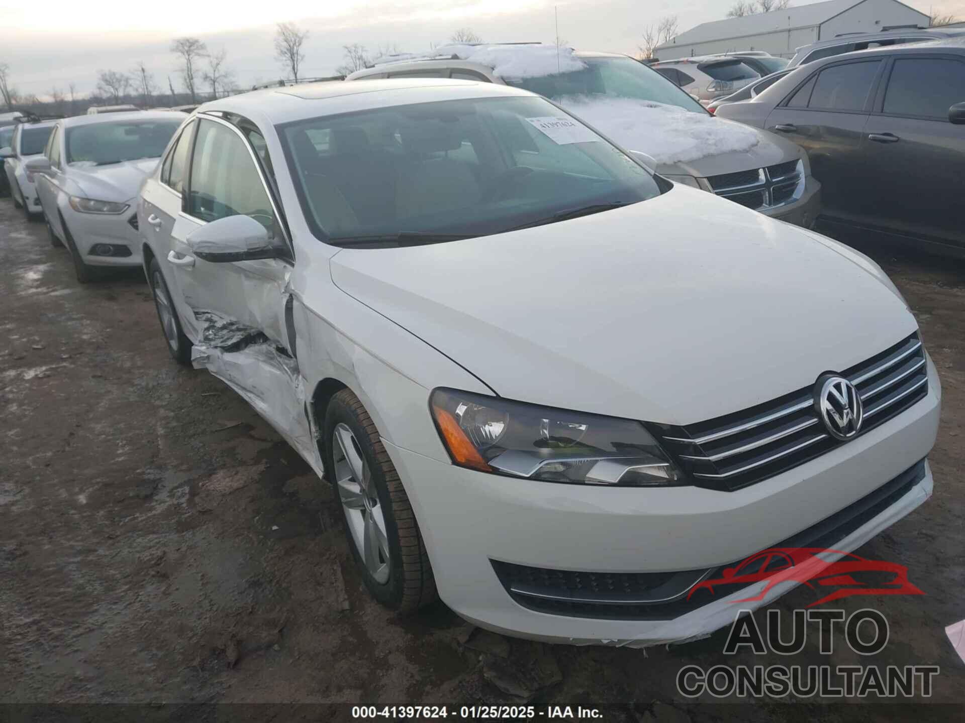 VOLKSWAGEN PASSAT 2012 - 1VWBH7A32CC033987