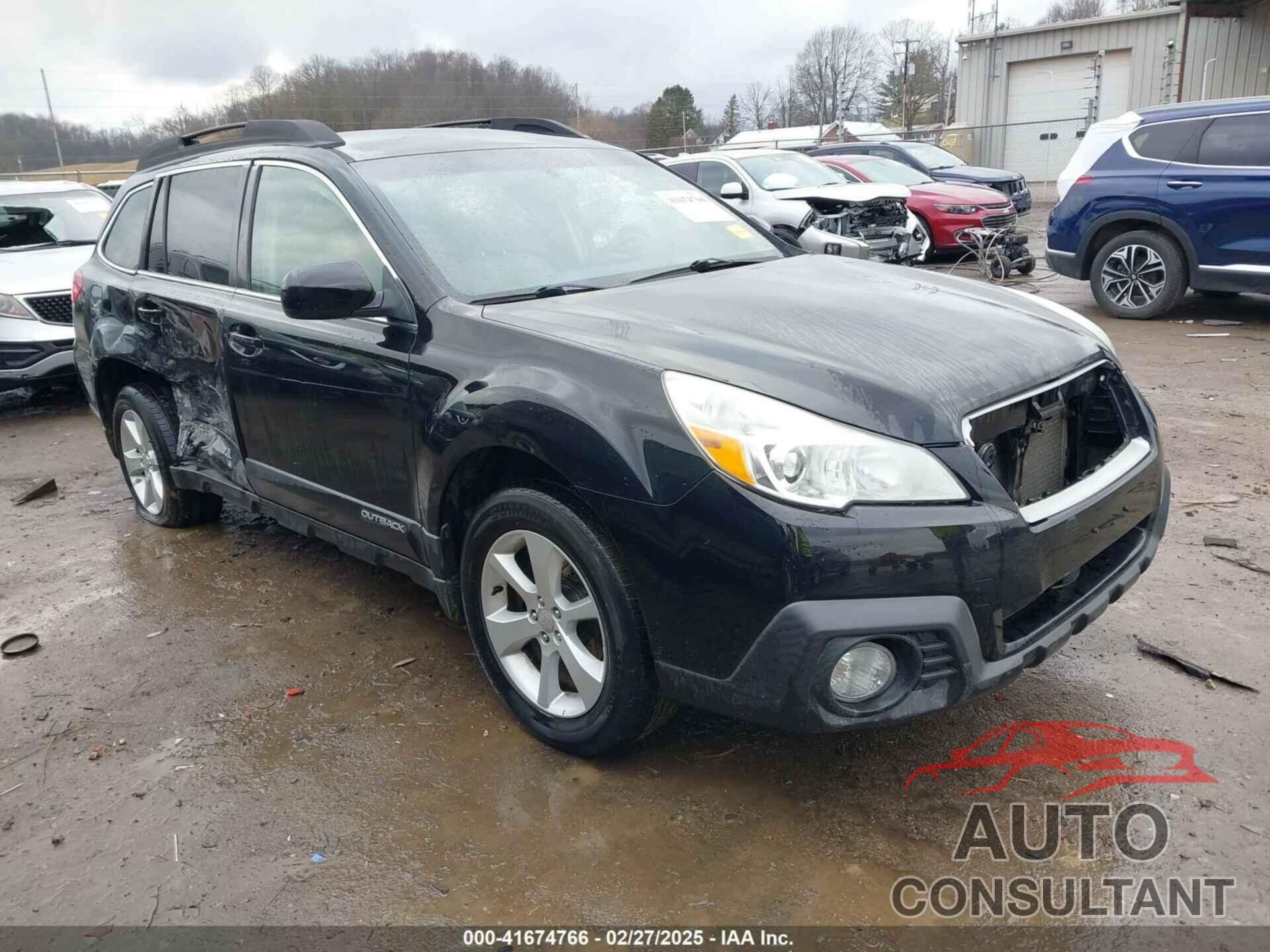 SUBARU OUTBACK 2014 - 4S4BRBCC2E3235260