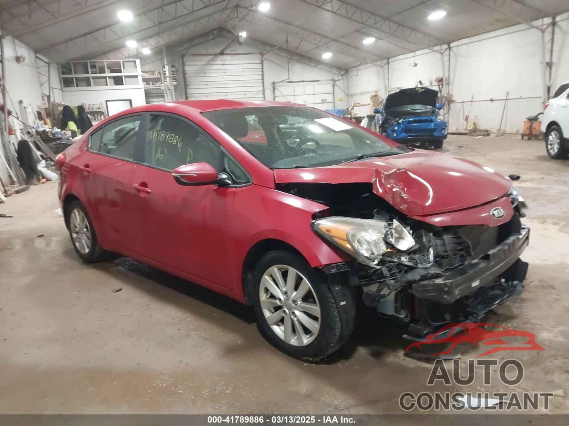 KIA FORTE 2016 - KNAFX4A62G5574769