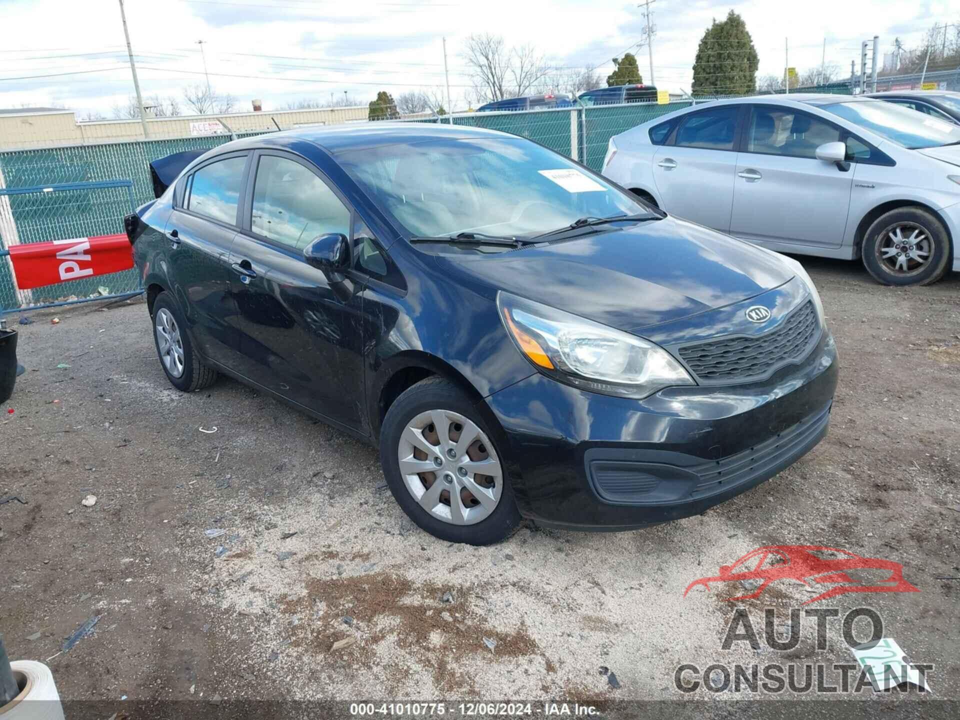 KIA RIO 2013 - KNADM4A3XD6120281