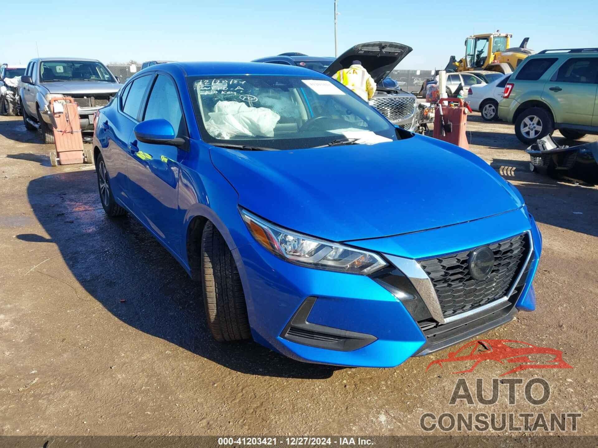 NISSAN SENTRA 2022 - 3N1AB8CV2NY267709