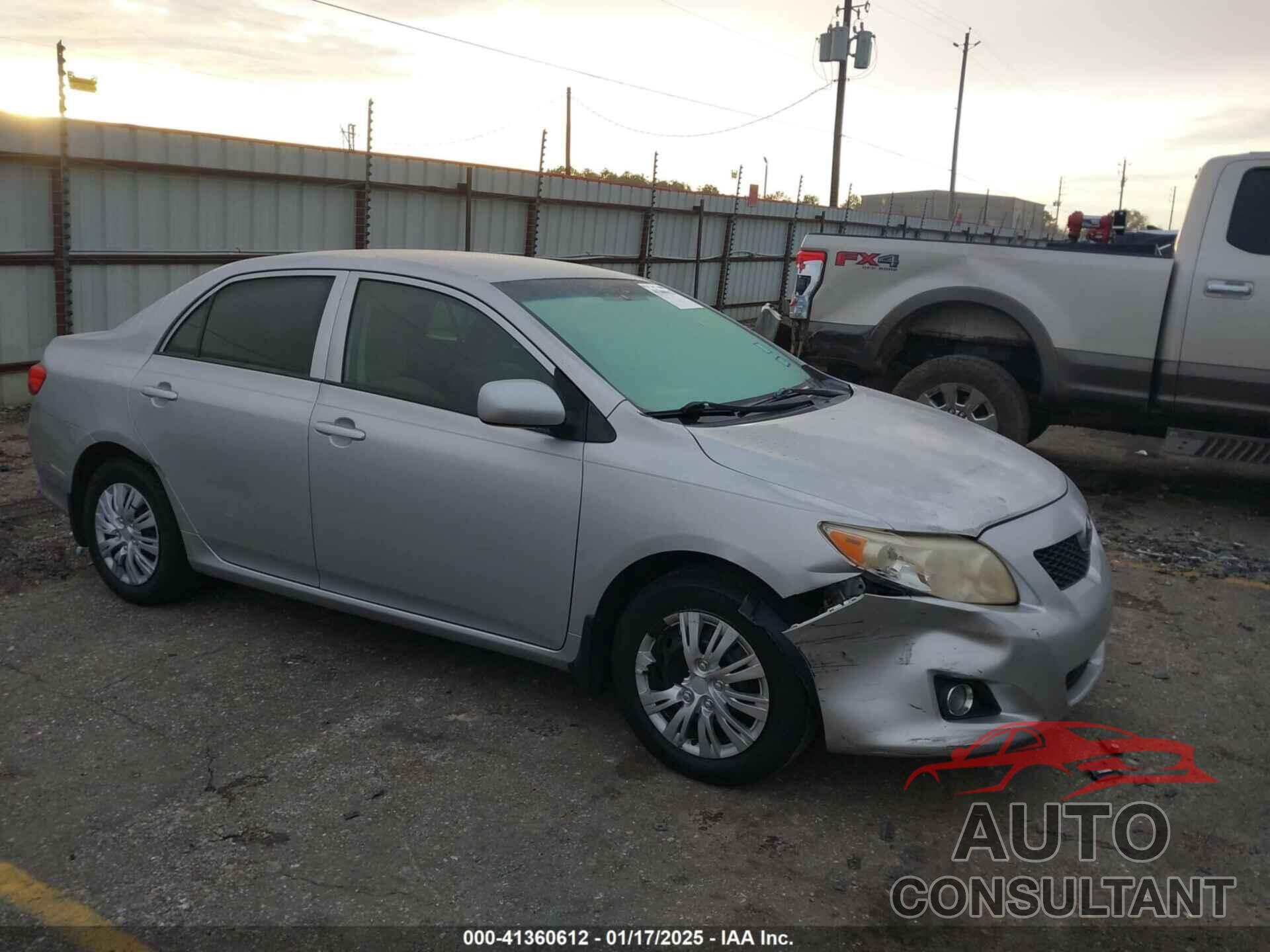 TOYOTA COROLLA 2009 - JTDBL40E79J015783