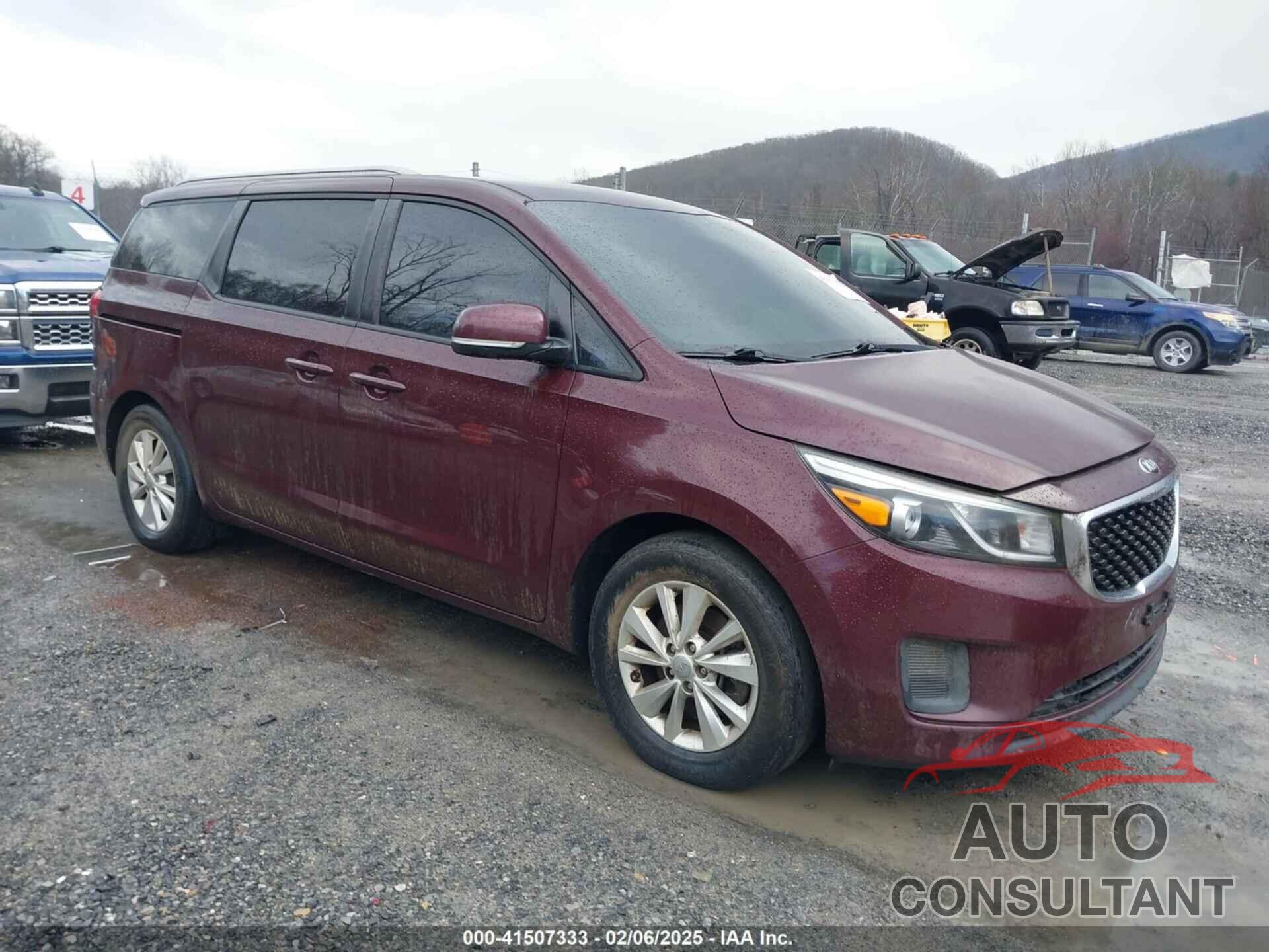 KIA SEDONA 2016 - KNDMB5C18G6107835