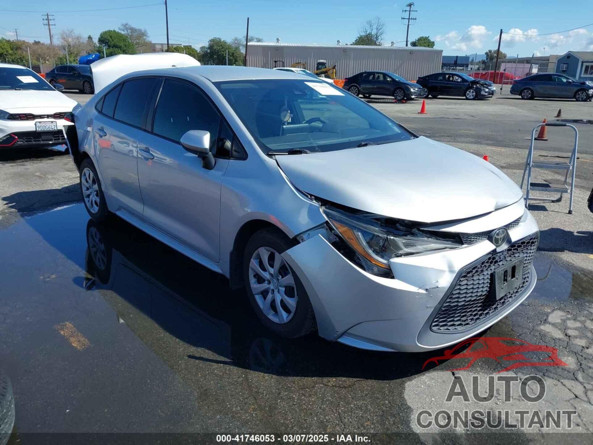 TOYOTA COROLLA 2020 - 5YFEPRAE0LP141936