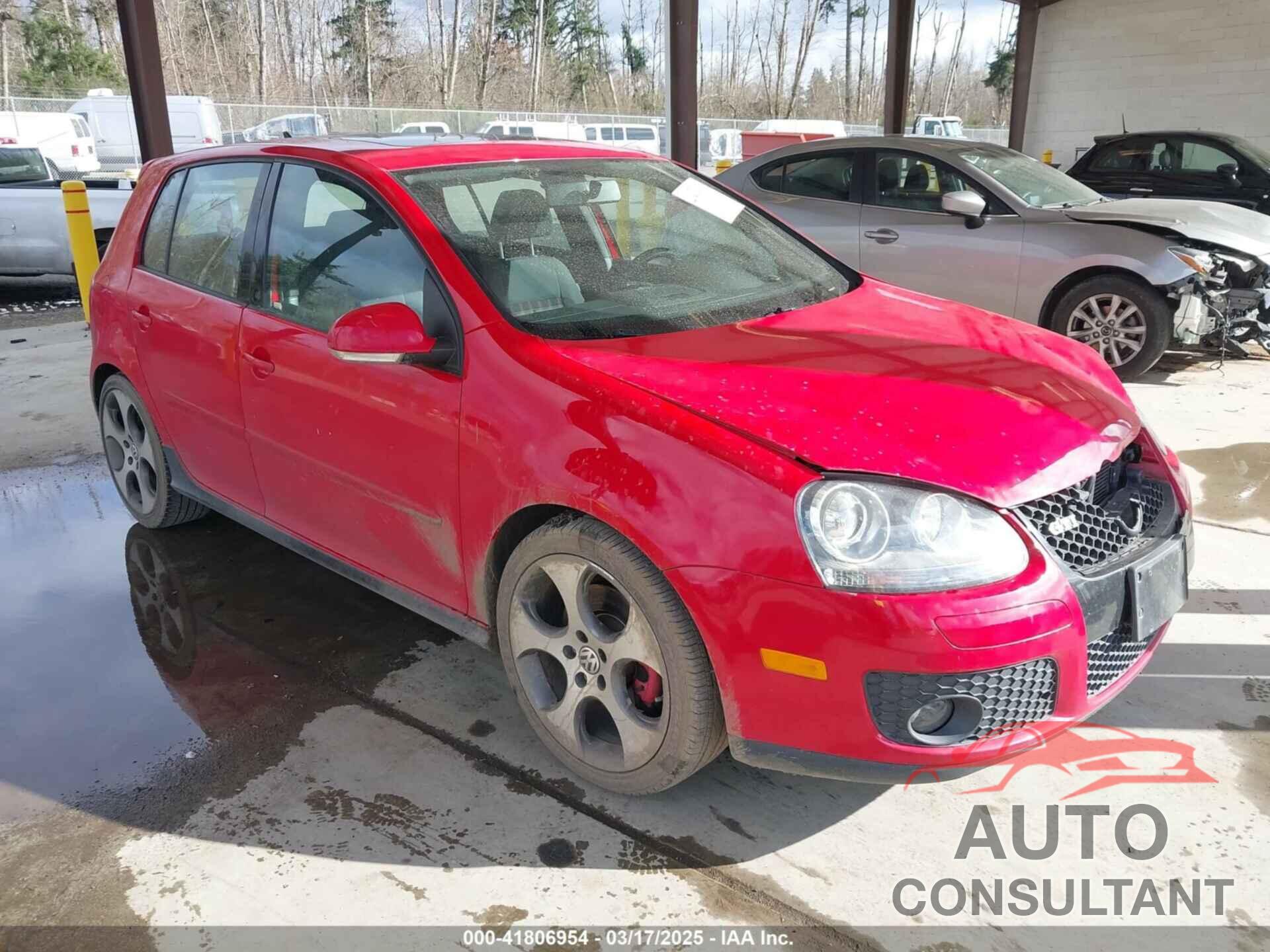 VOLKSWAGEN GTI 2009 - WVWGV91K19W136149