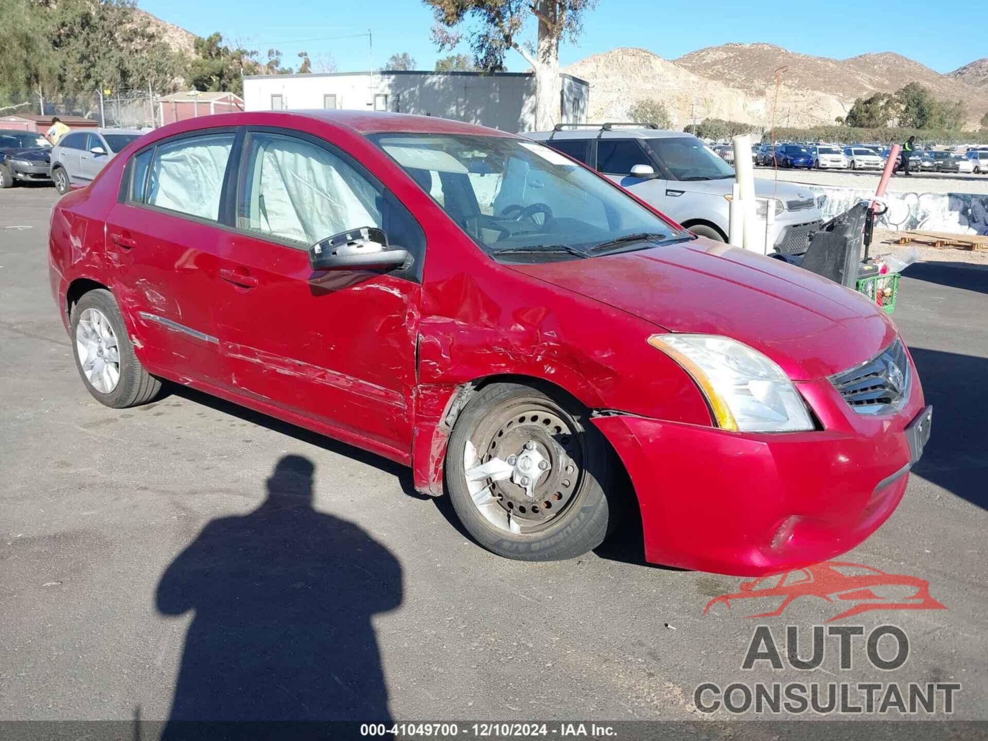 NISSAN SENTRA 2012 - 3N1AB6AP6CL747383