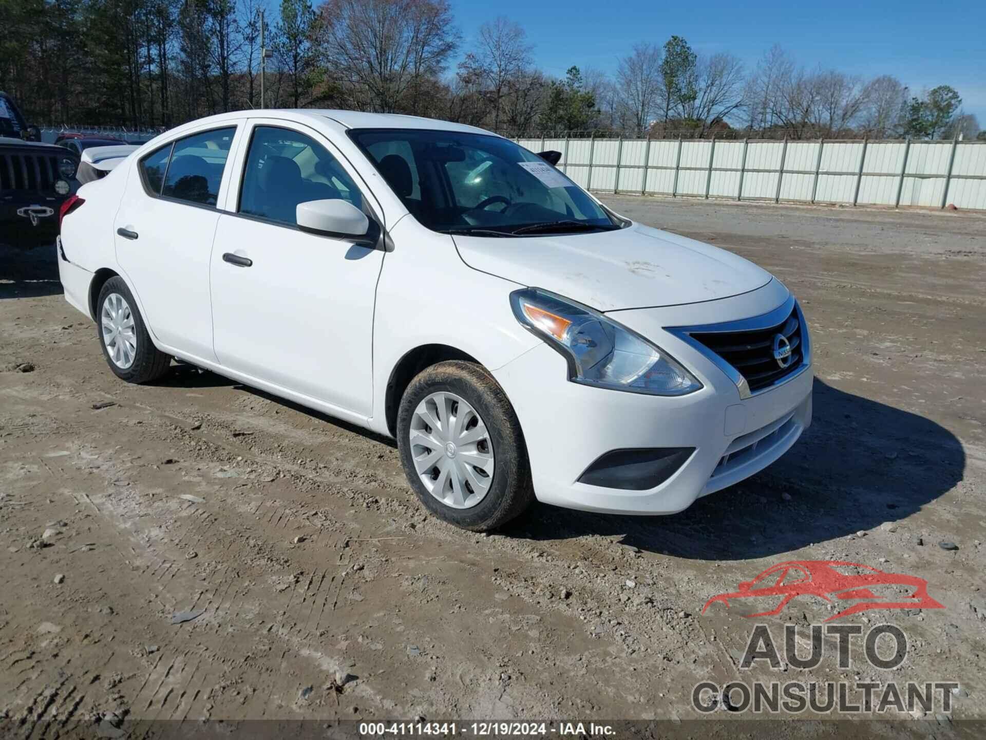 NISSAN VERSA 2019 - 3N1CN7APXKL832831