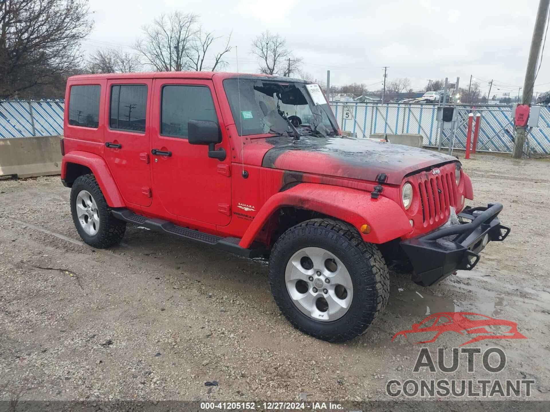 JEEP WRANGLER UNLIMITED 2014 - 1C4BJWEG4EL174058