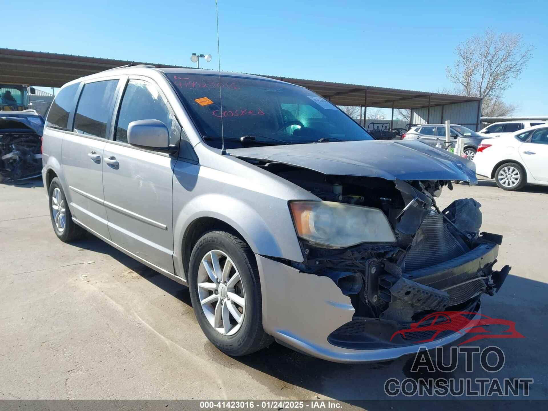 DODGE GRAND CARAVAN 2014 - 2C4RDGCG0ER430105